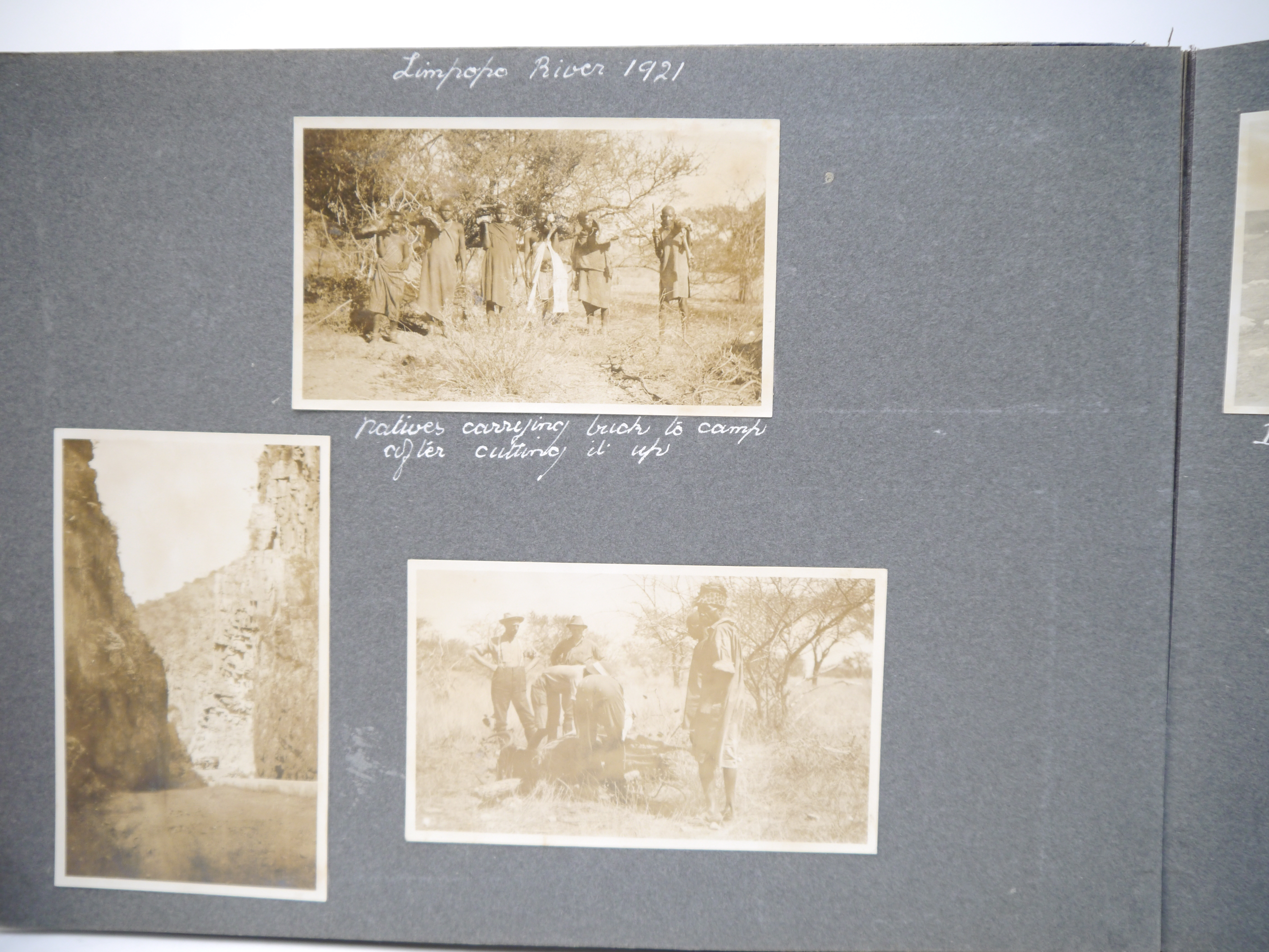 (South Africa.) A photograph album of South Africa, Rhodesia etc circa 1921, 250+ mounted - Bild 5 aus 22