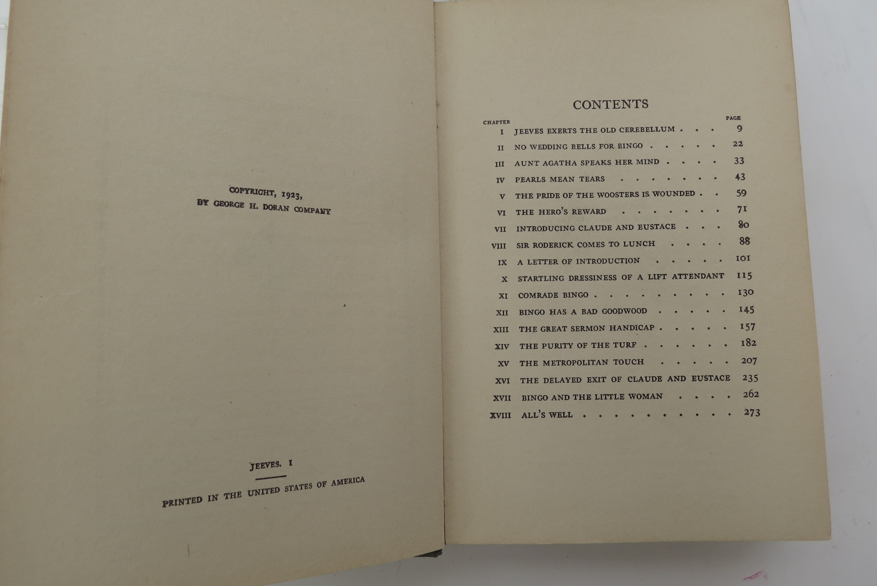 P.G. Wodehouse, 5 titles, all original cloth, all in dust wrappers: 'Carry On, Jeeves', London, - Image 15 of 25