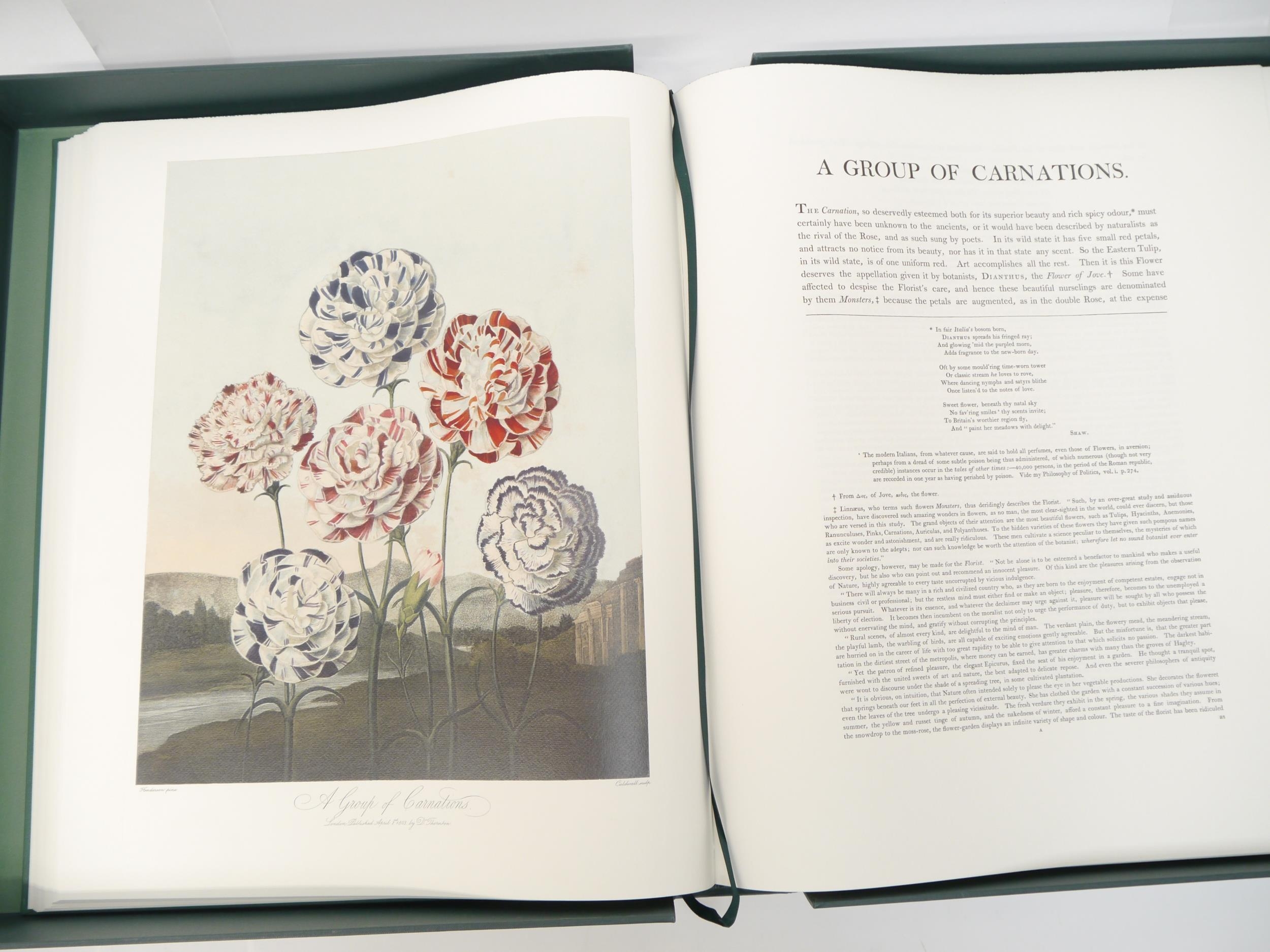 (Botany.) Robert Thornton: 'The Temple of Flora', London, The Folio Society, 2008, limited - Image 6 of 16