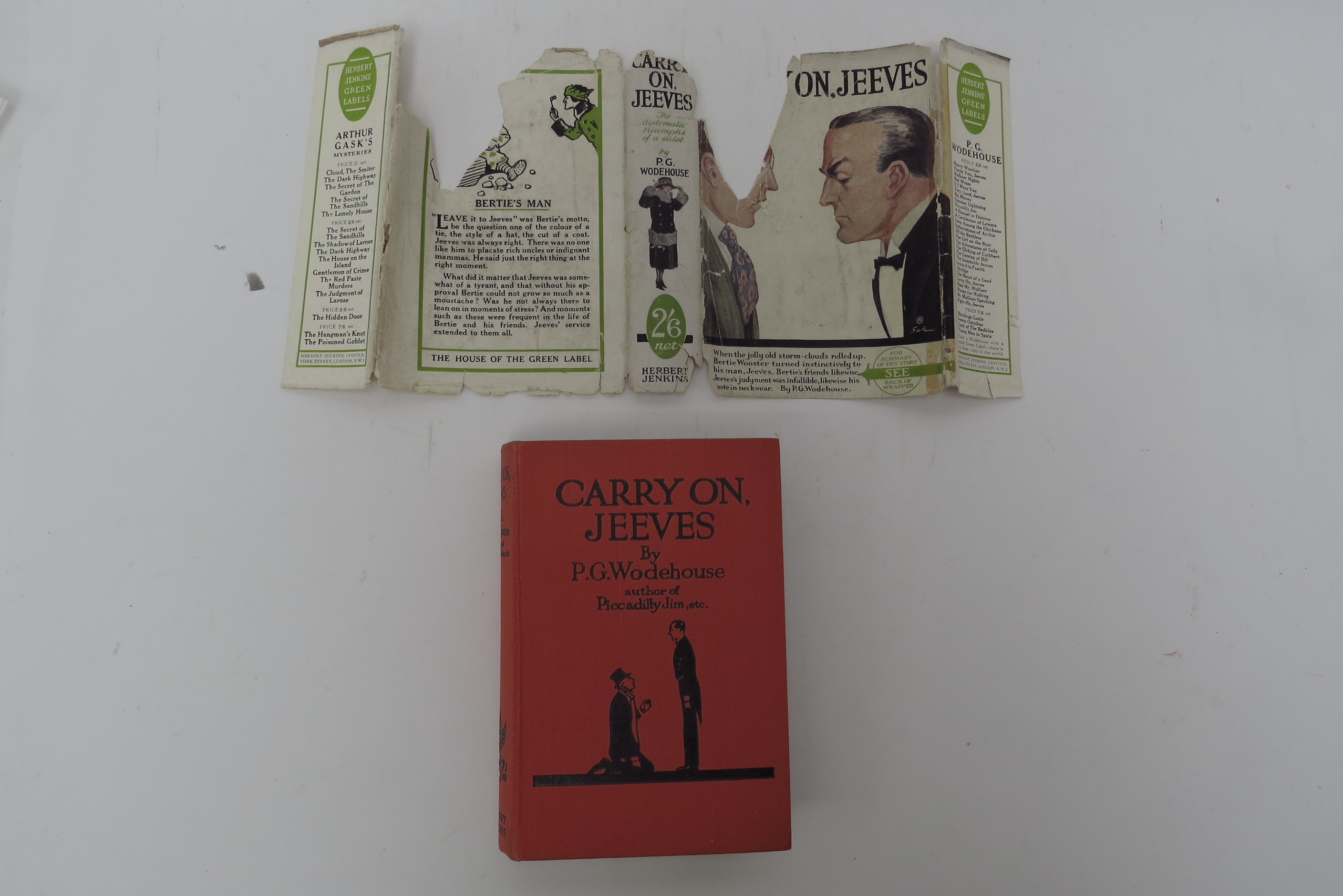 P.G. Wodehouse, 5 titles, all original cloth, all in dust wrappers: 'Carry On, Jeeves', London, - Image 18 of 25