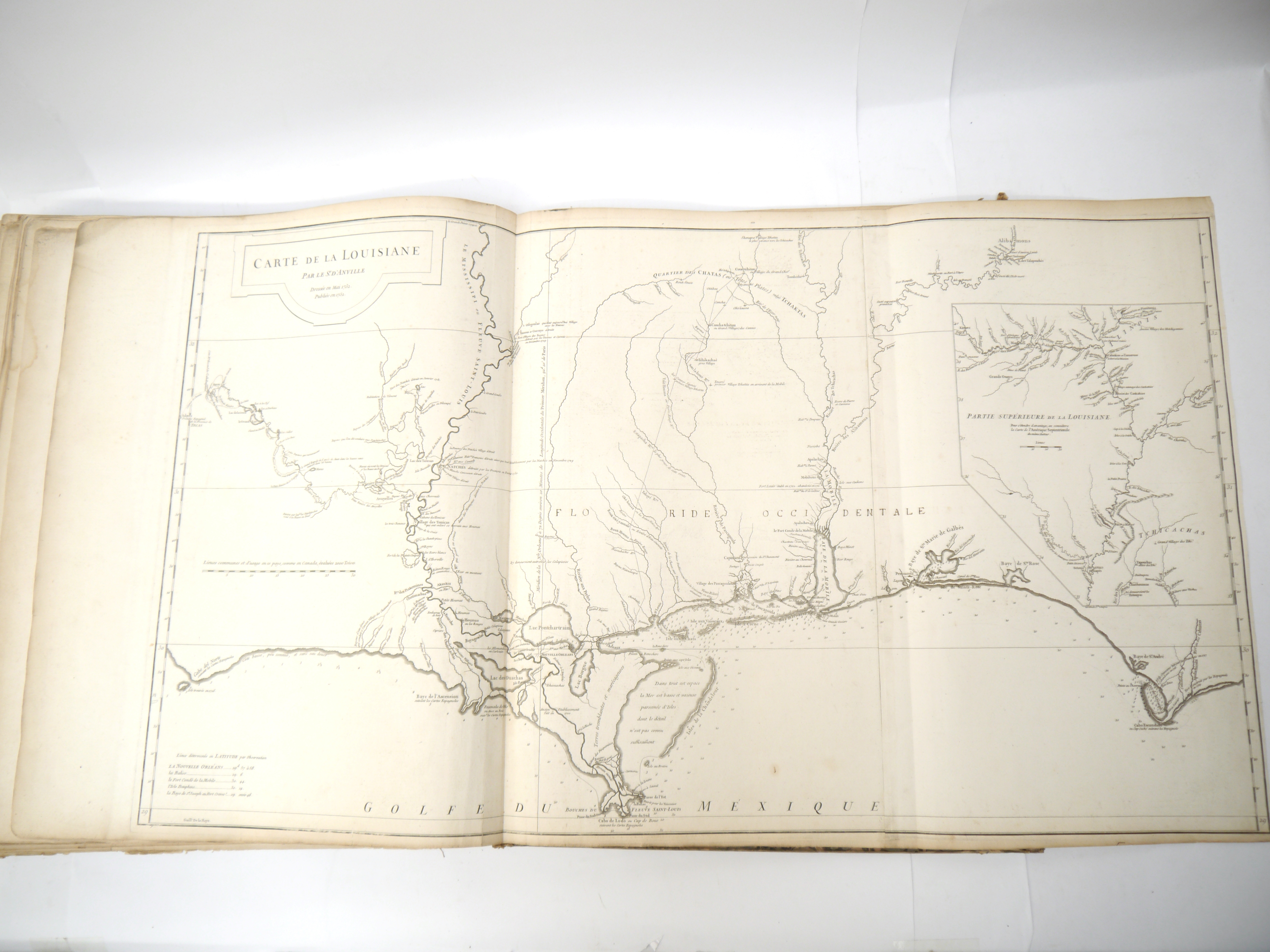 (Atlas.), EARLIEST ISSUES INCLUDING LOUISIANA, JEAN BAPTISTE BOURGUIGNON D’ANVILLE. A Composite - Image 4 of 33