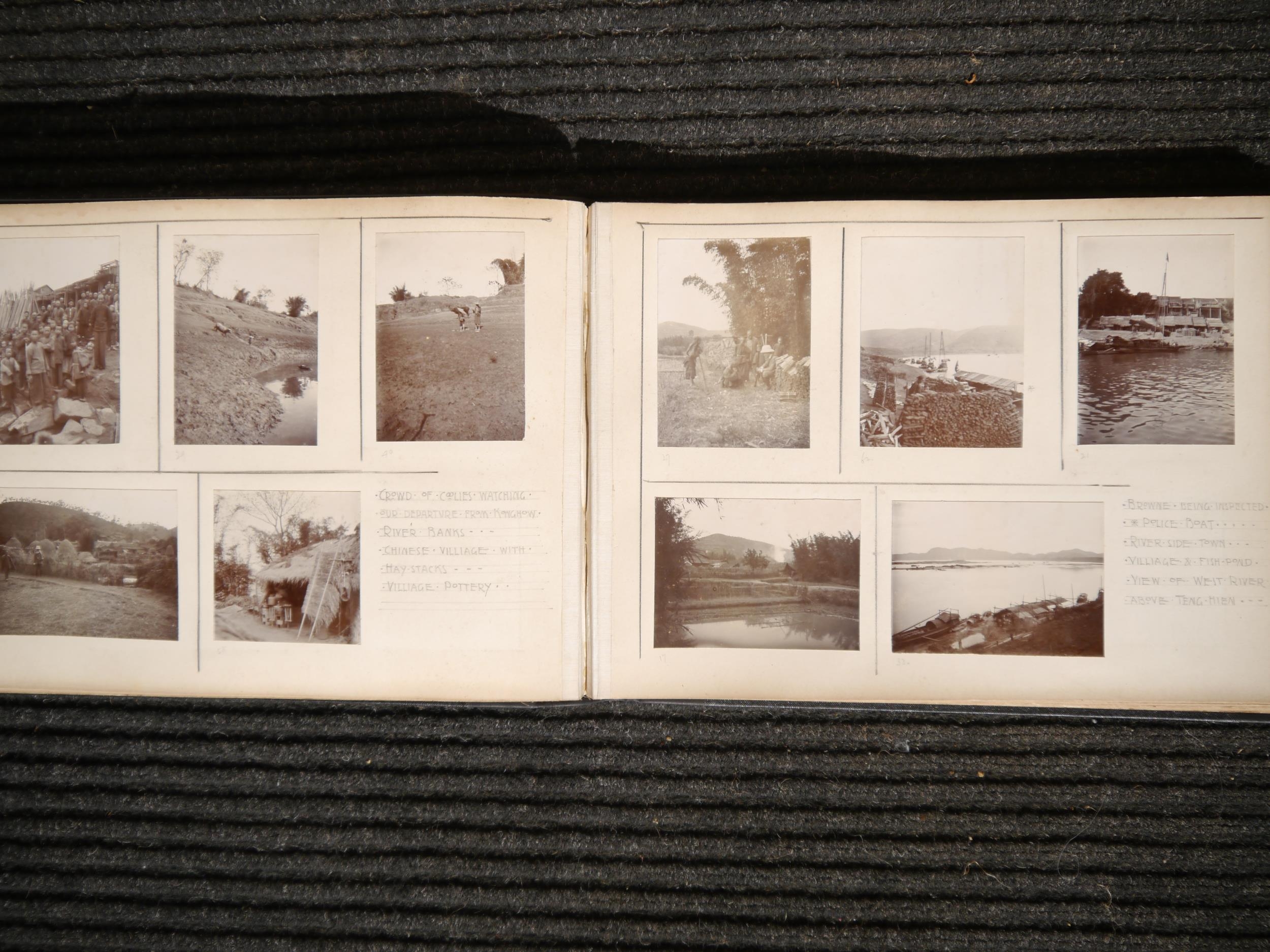 (China, Xi River, Wuzhou, Guangxi, Guangdong, Pearl River.) Photograph Album WEST RIVER TRIPS. - Bild 16 aus 26