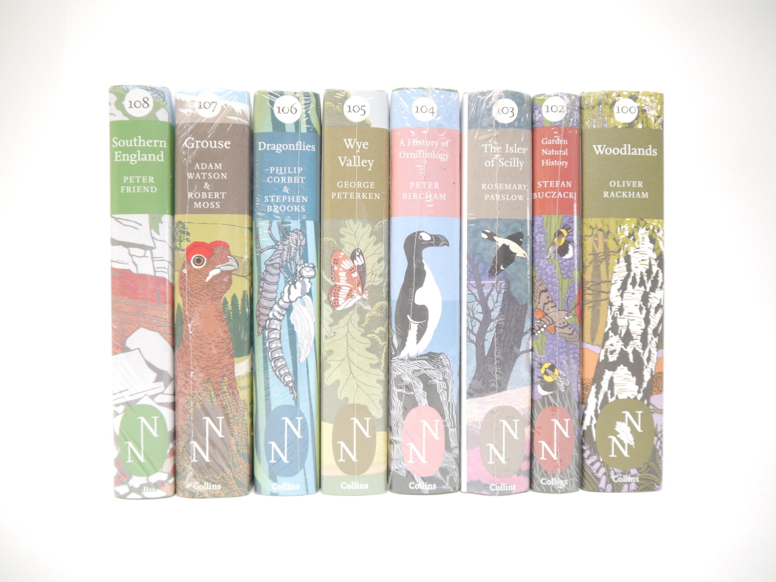 New Naturalist. Collins (publishers.) Eight New Naturalist series 1st editions, comprising Oliver