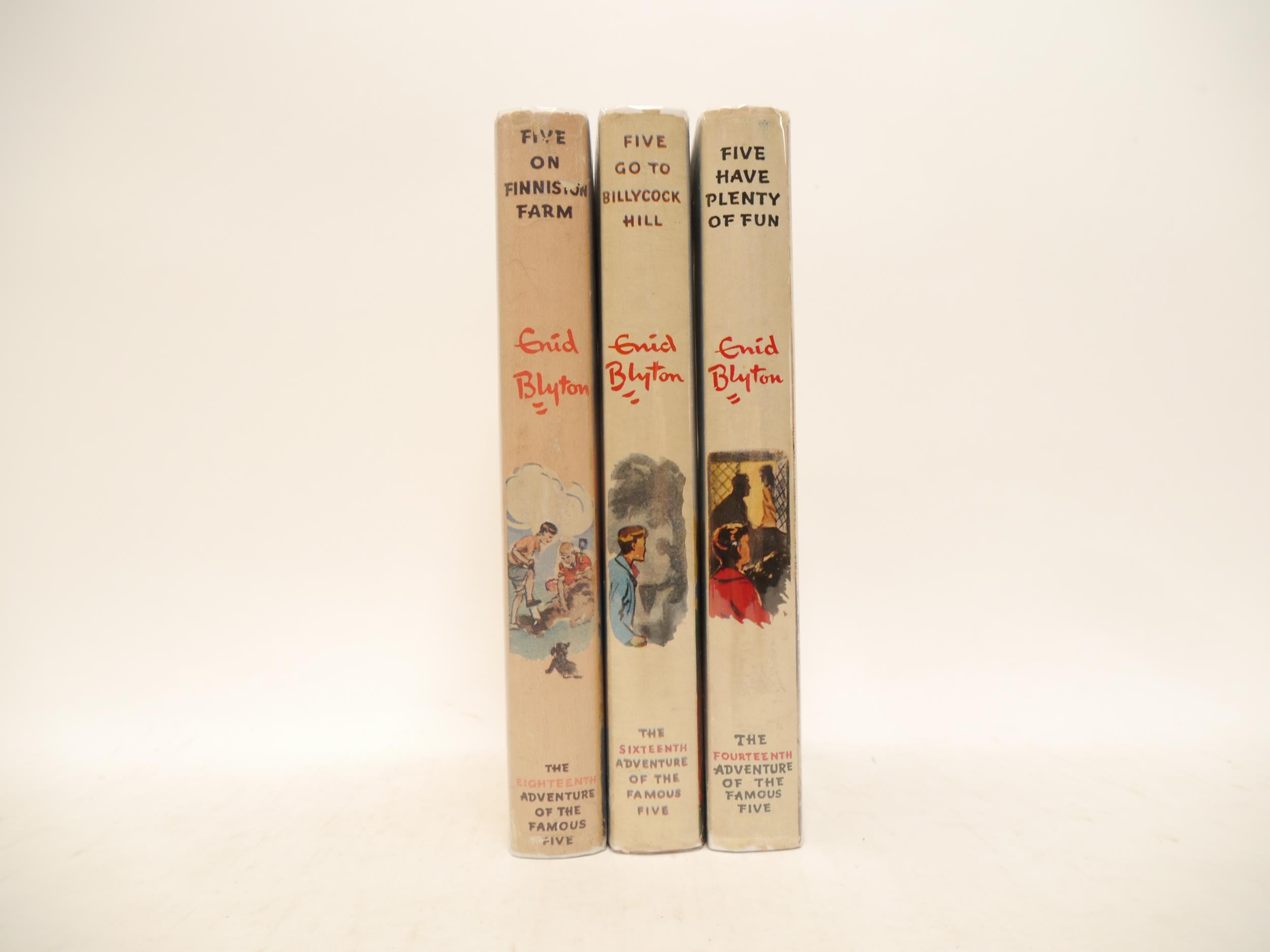 Enid Blyton, 3 "Famous Five" series children's adventure novels, all first editions, all published - Bild 2 aus 2