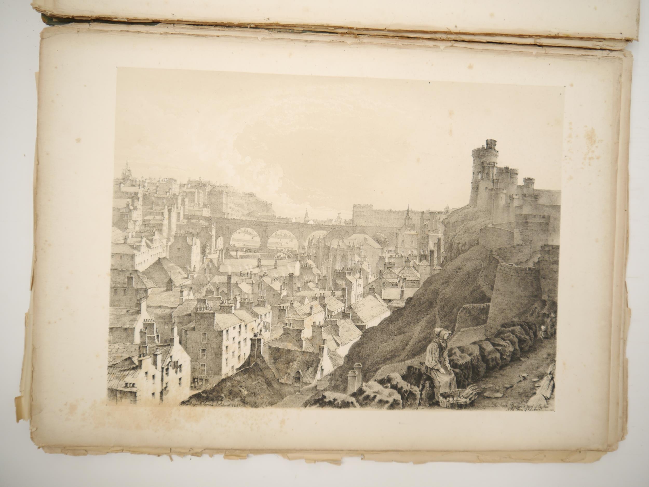 Samuel Swarbreck: 'Sketches in Scotland', London, C. Hullmandel, 1839, 1st edition, pictorial - Image 3 of 4