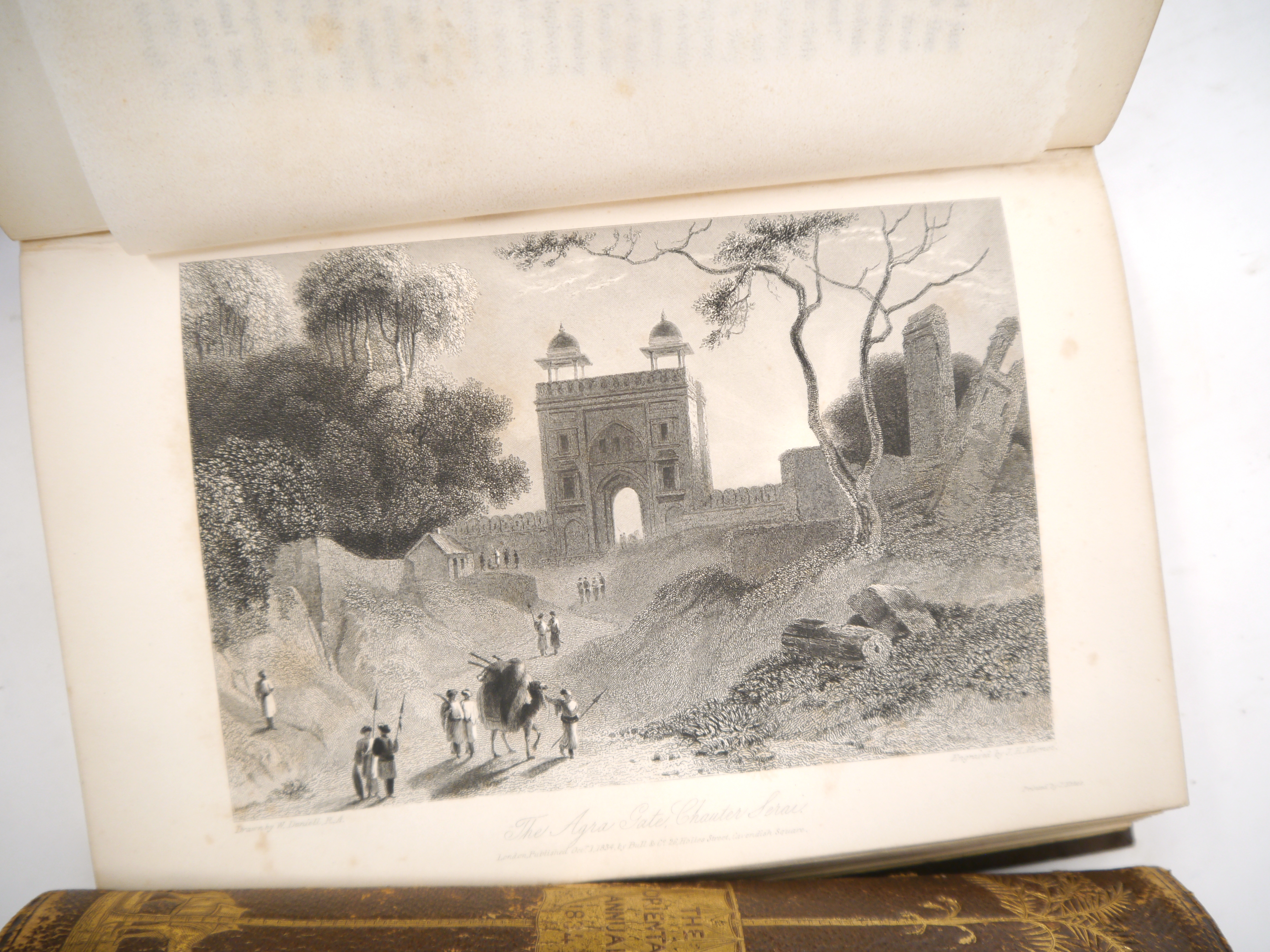 (India.) William Daniell (ill.); Hobert Caunter: 'The Oriental Annual, Or Scenes in India.', London, - Image 12 of 17