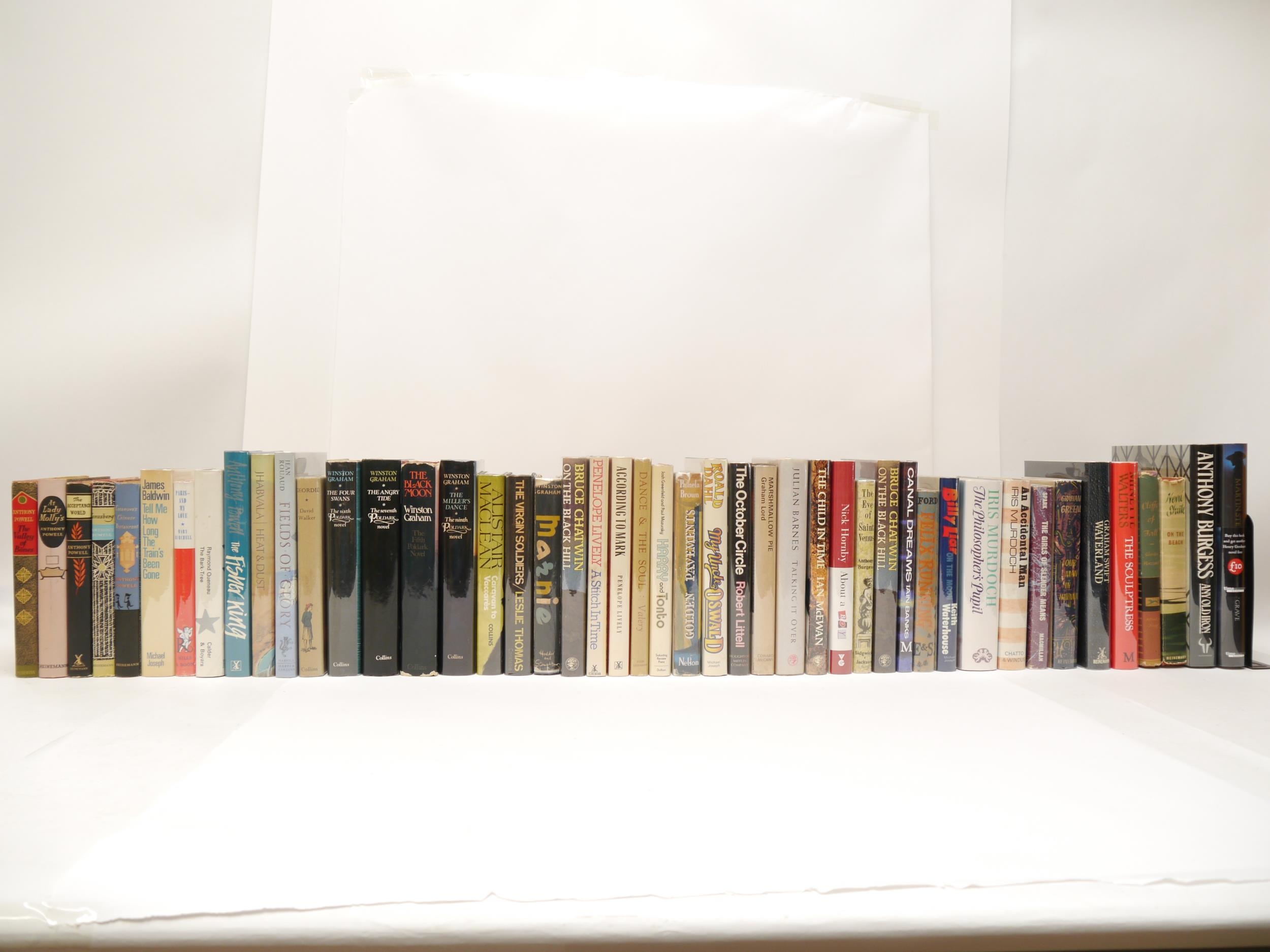 Modern fiction, 46 assorted titles, of which 41 1st editions, 5 of which signed, all original cloth,