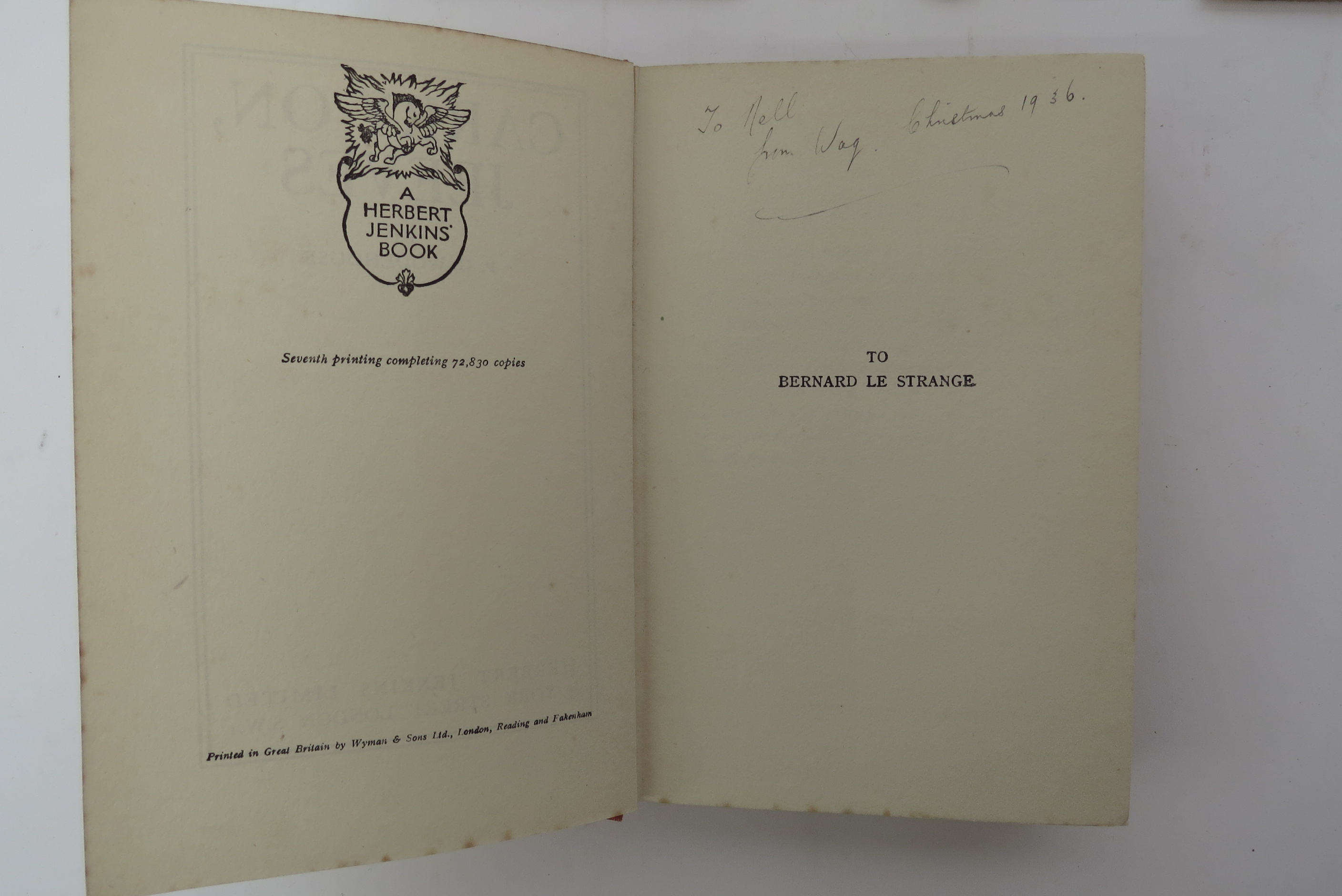 P.G. Wodehouse, 5 titles, all original cloth, all in dust wrappers: 'Carry On, Jeeves', London, - Image 25 of 25