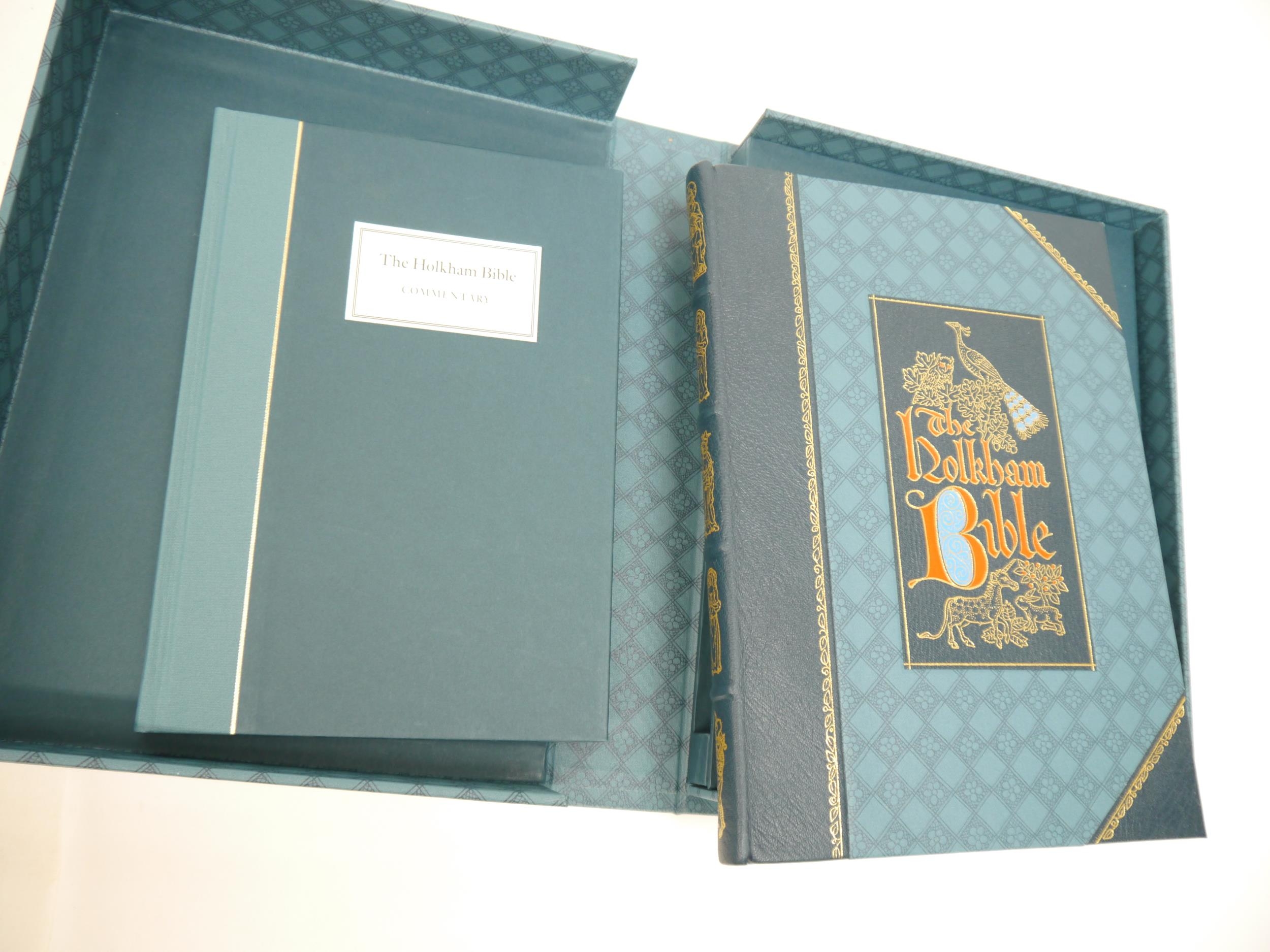 (Folio Society.) 'The Holkham Bible', London, 2007, limited edition, number 252 of 1750 copies, 42