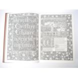 (Folio Society, Kelmscott Press.) Geoffrey Chaucer The Works, facsimile reprint of the Kelmscott