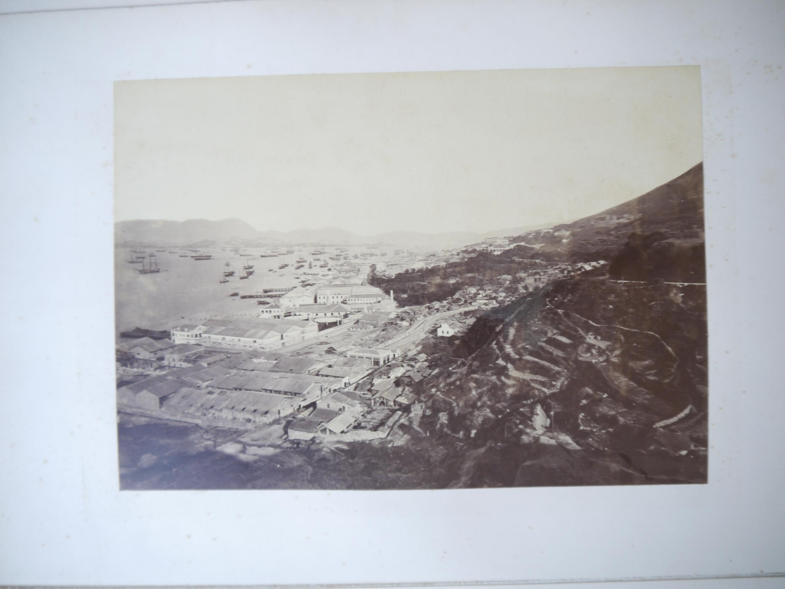 (Lai Afong, China, Canton, Hong Kong, Singapore, Asia.) Three large photograph albums containing - Image 10 of 86