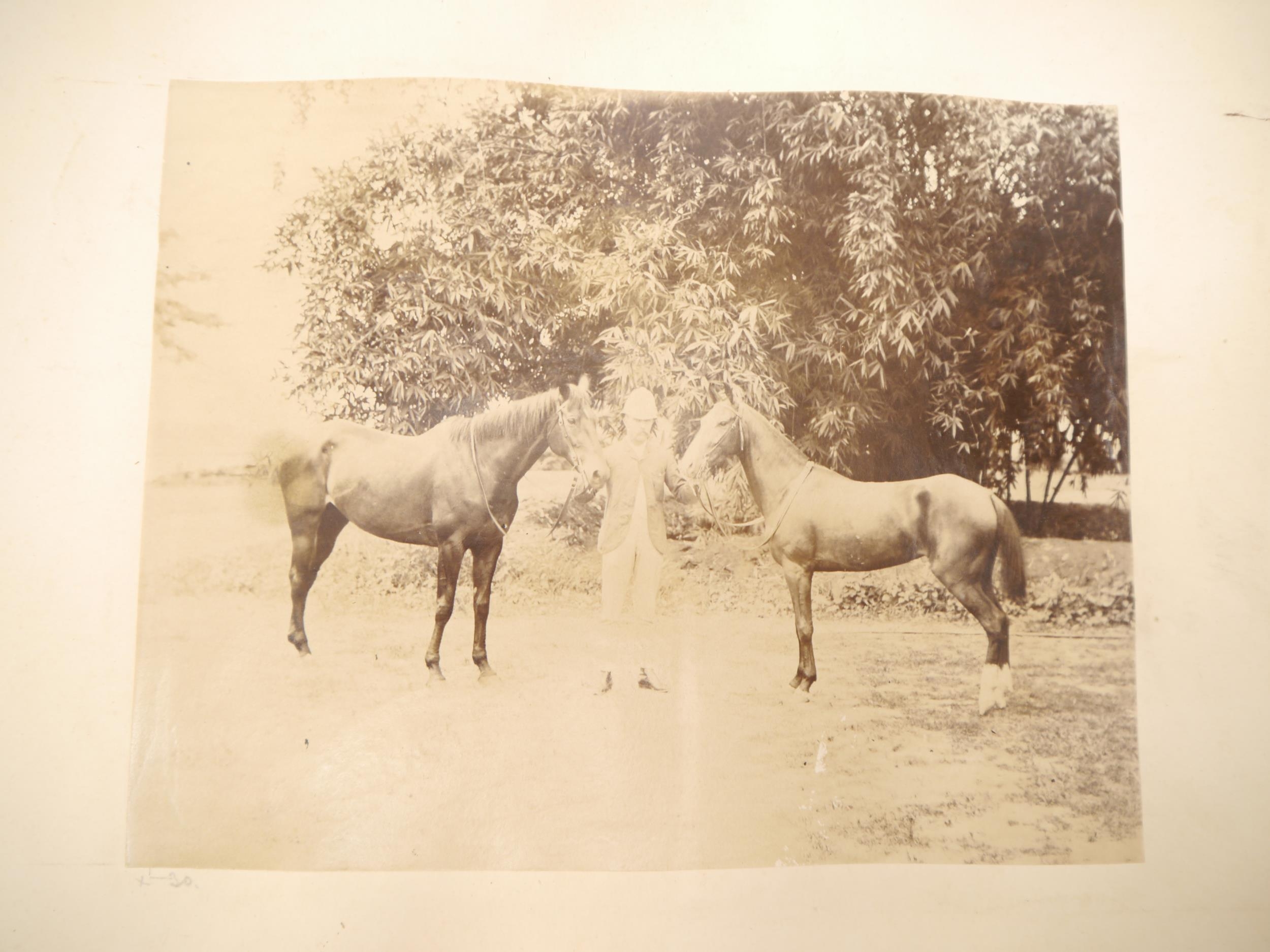 A victorian photograph album circa 1860's/ 70's containing approx 75 mounted albumen print - Bild 16 aus 40