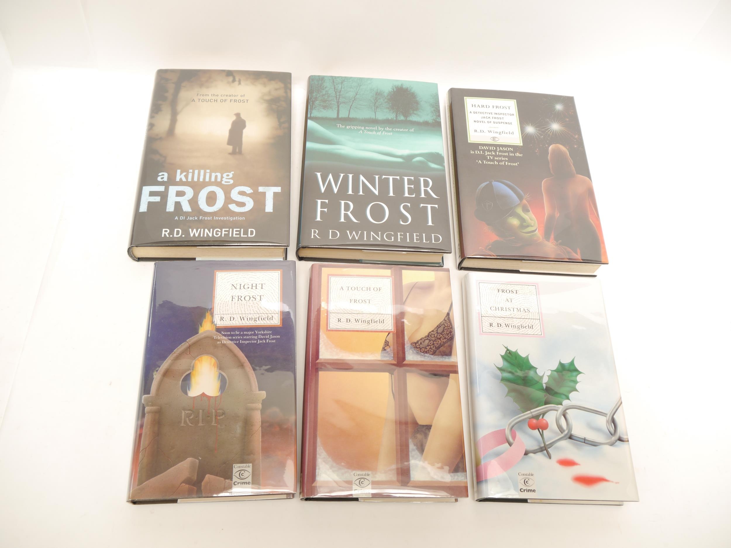 R.D. Wingfield, complete set of 'Inspector Frost' detective fiction novels, all 1st UK editions, all - Image 2 of 2