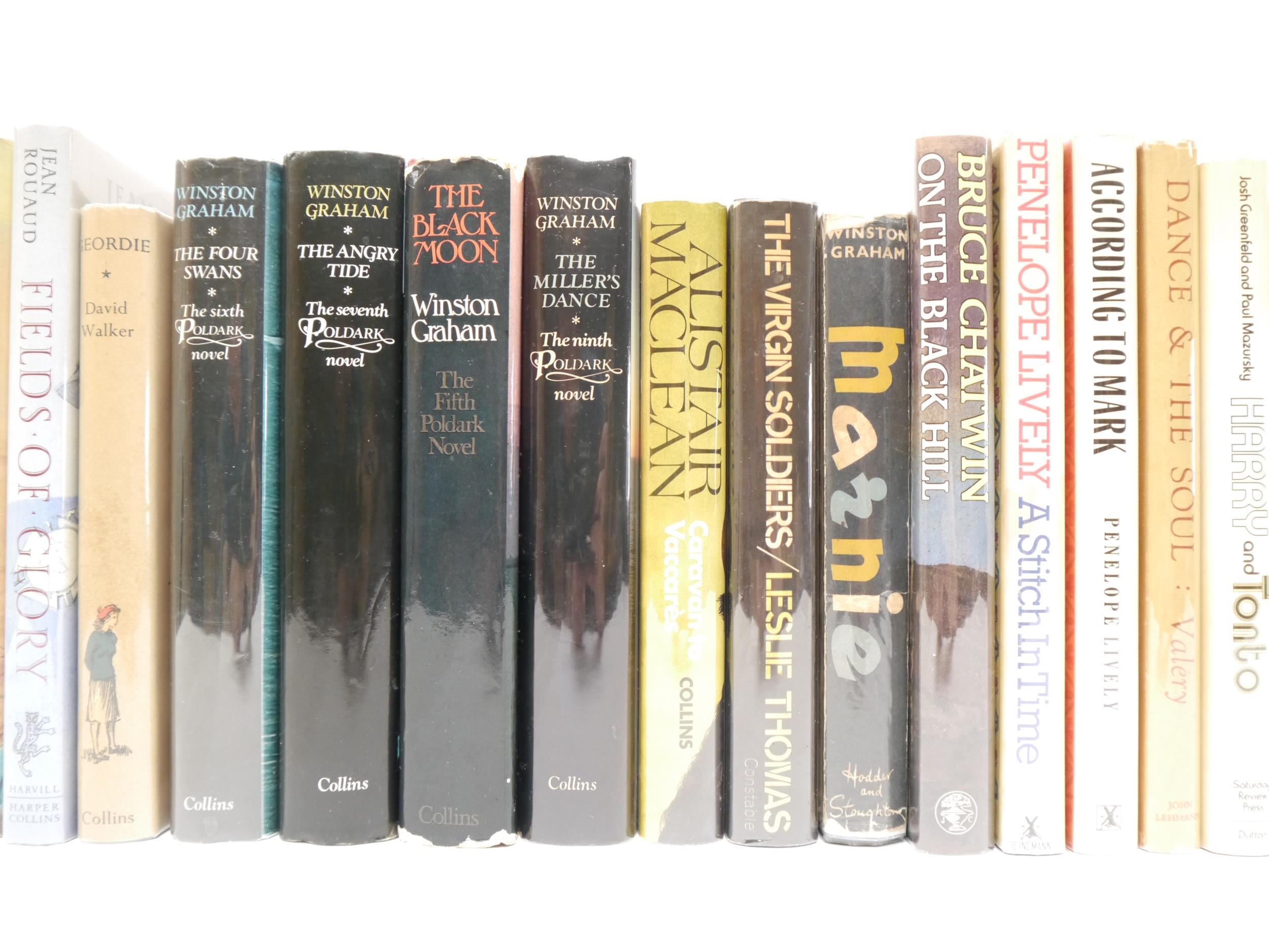 Modern fiction, 46 assorted titles, of which 41 1st editions, 5 of which signed, all original cloth, - Bild 4 aus 5