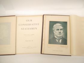 R.J. Albery (ed.): 'Our Conservative Statesmen', London, C. Newman & Co., [1893], 2 volumes, 38