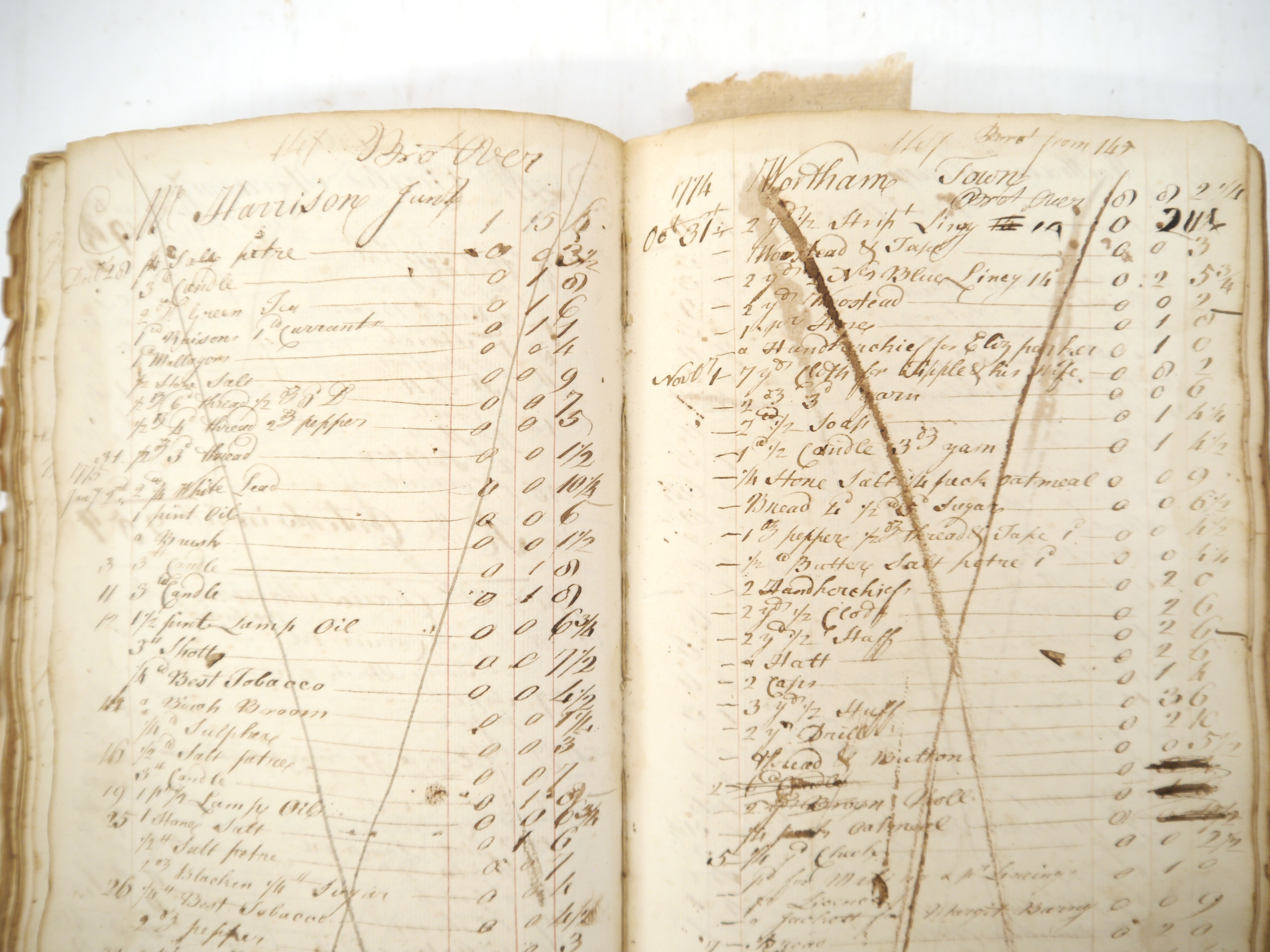 (Suffolk, Wortham.) [Ambrose Wretts.] A large manuscript account book, compiled 1772-1780 in the - Image 6 of 15