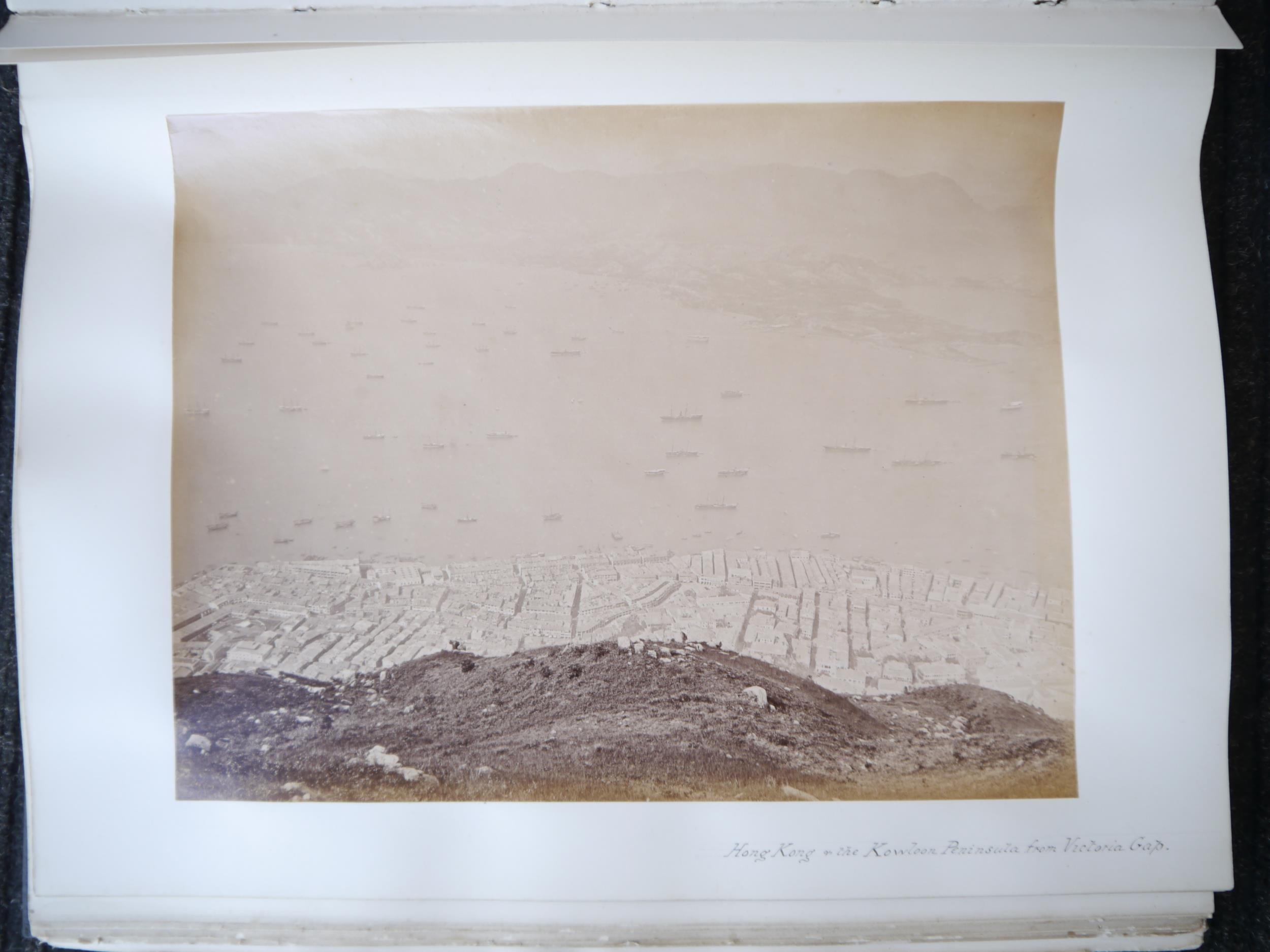 (Lai Afong, China, Canton, Hong Kong, Singapore, Asia.) Three large photograph albums containing - Image 36 of 86