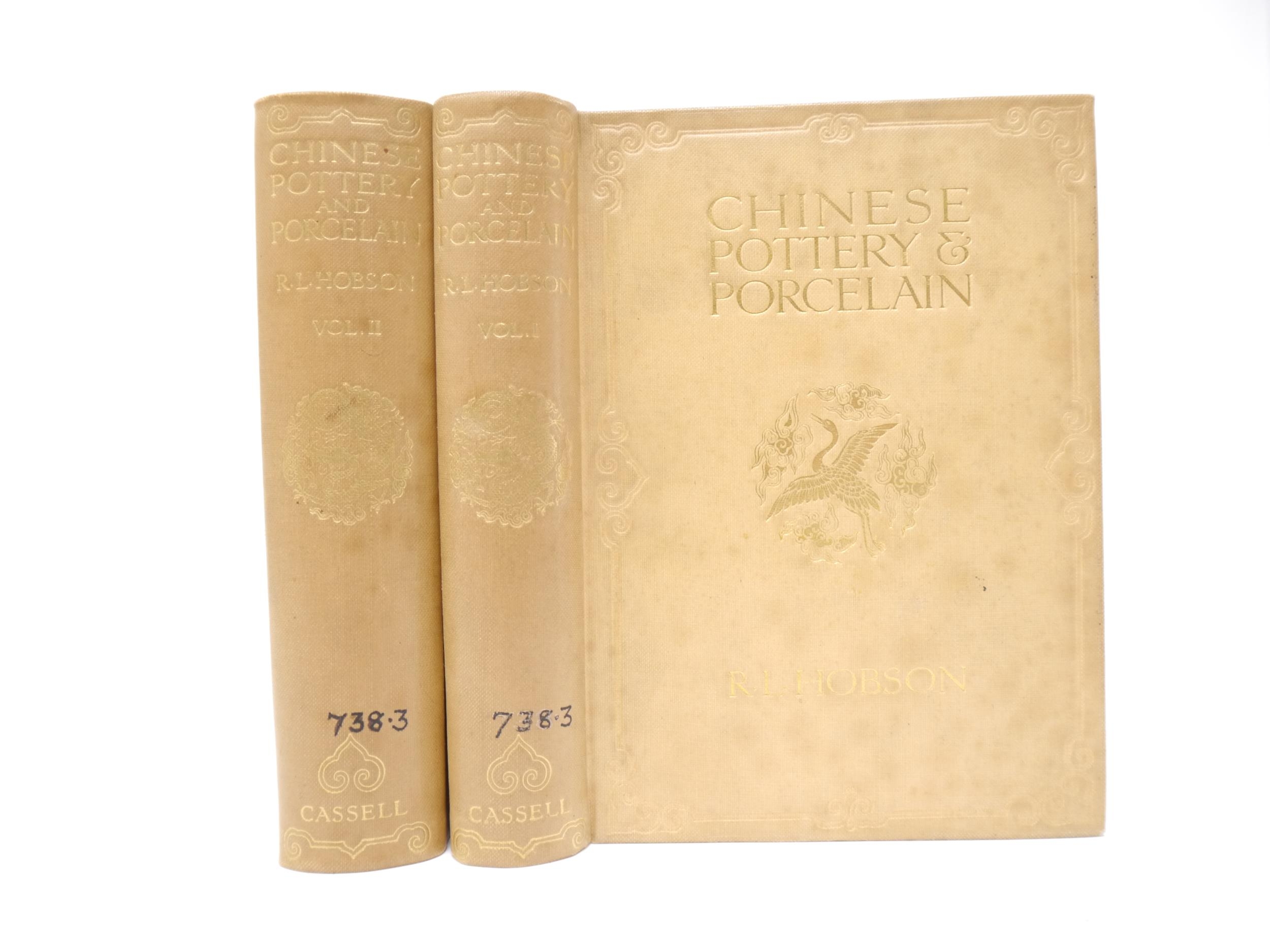R.L. Hobson: 'Chinese Pottery and Porcelain: An Account of the Potter's Art in China, from Primitive