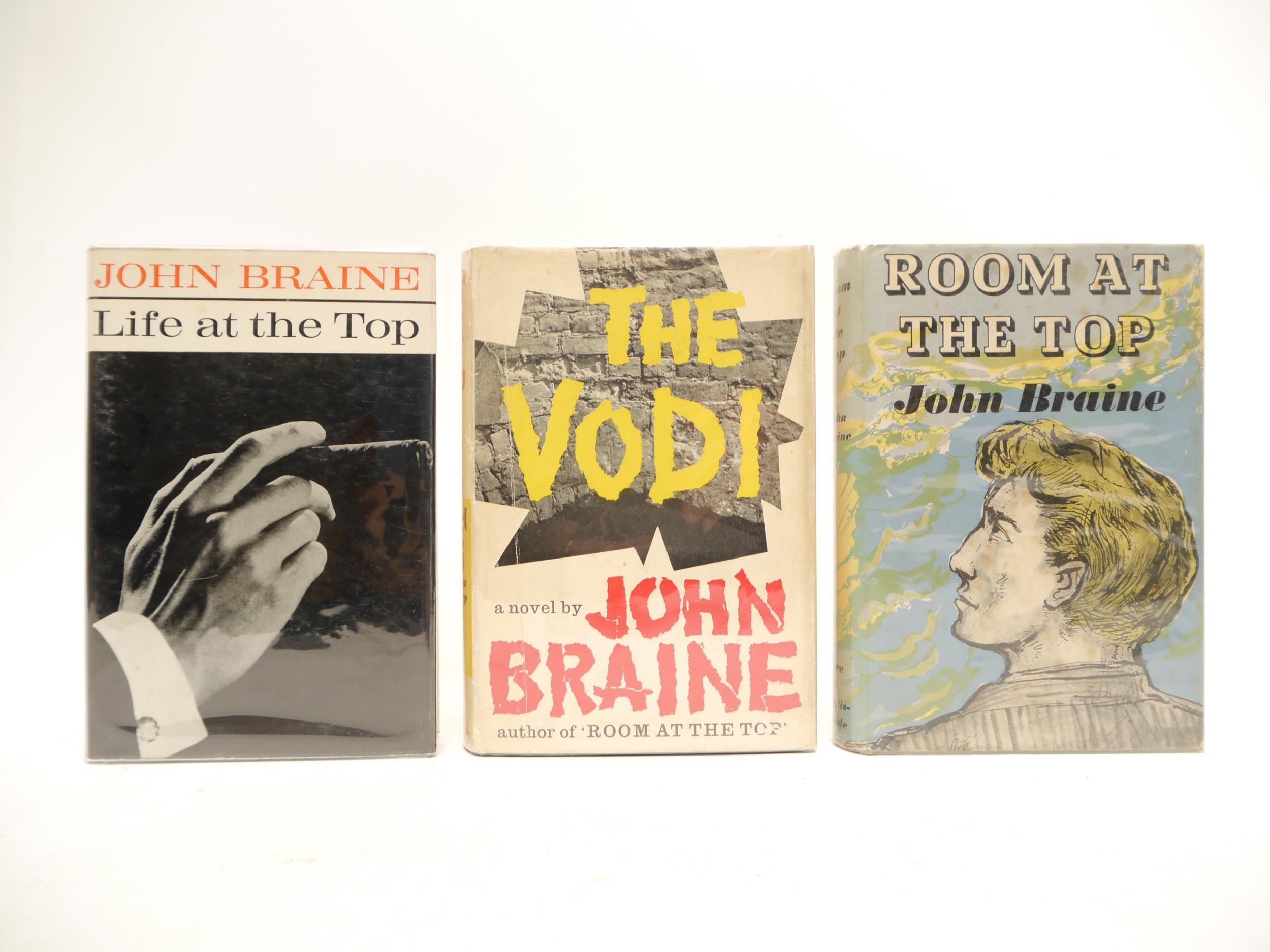 John Braine, 3 titles, all first editions, all published London, Eyre & Spottiswoode, all original