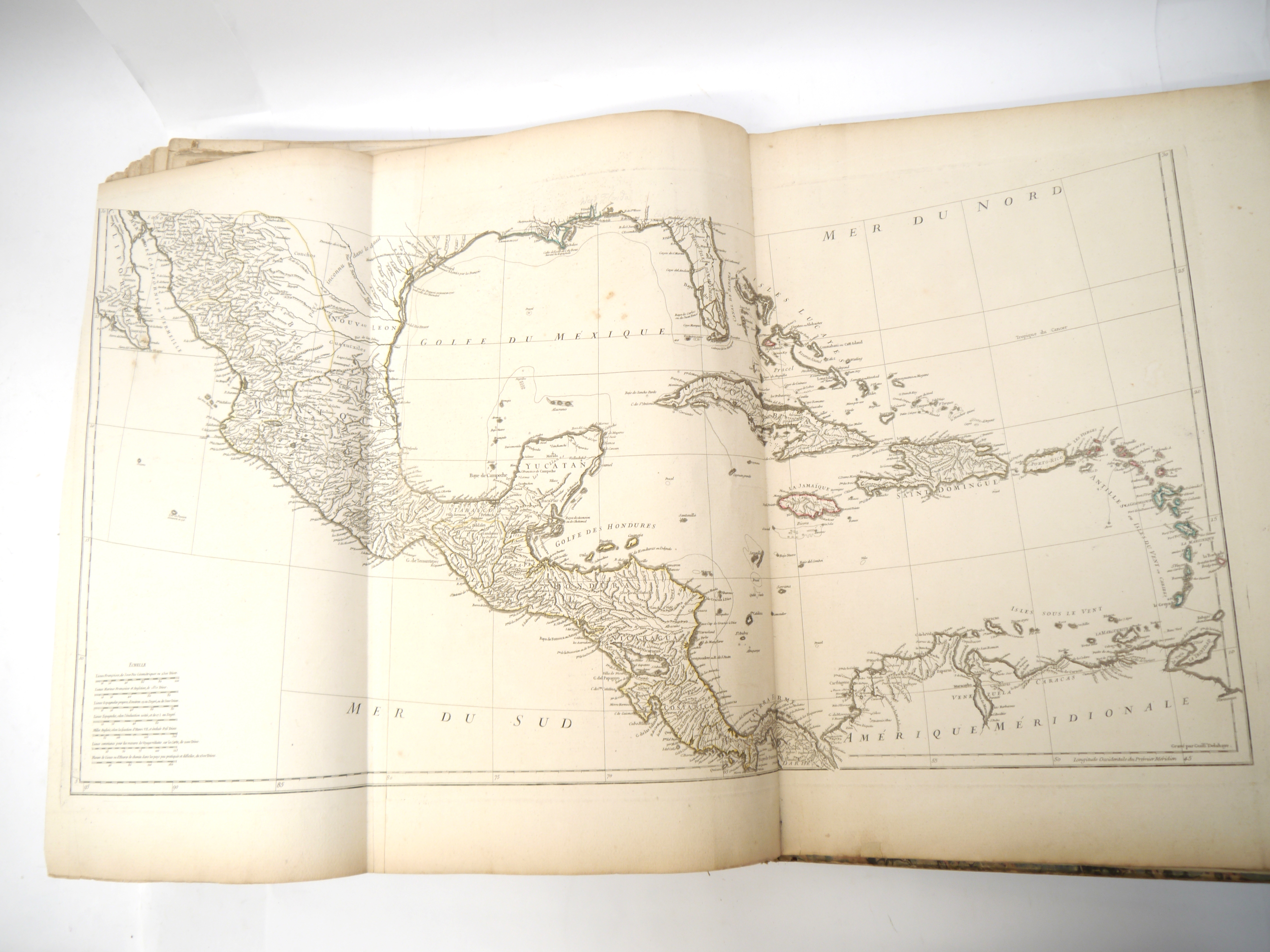 (Atlas.), EARLIEST ISSUES INCLUDING LOUISIANA, JEAN BAPTISTE BOURGUIGNON D’ANVILLE. A Composite - Image 26 of 33