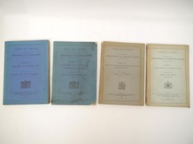 (Machine Guns.) Four assorted HMSO machine gun, ordnance and related patents 1907-1926, including '