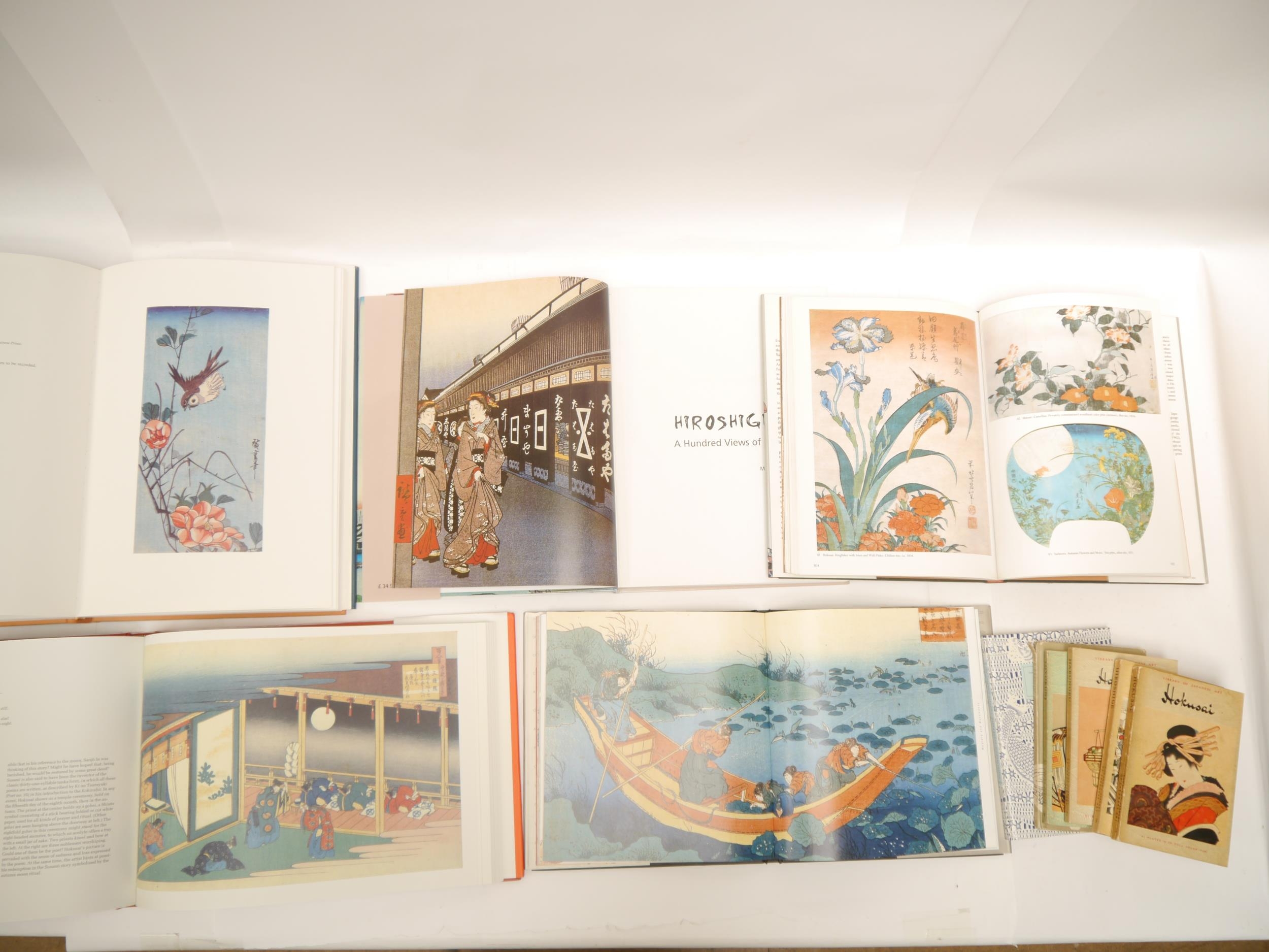 (Hokusai, Hiroshige, Ukiyo-e.) A collection of 12 assorted Japanese art titles, including Peter - Image 3 of 3