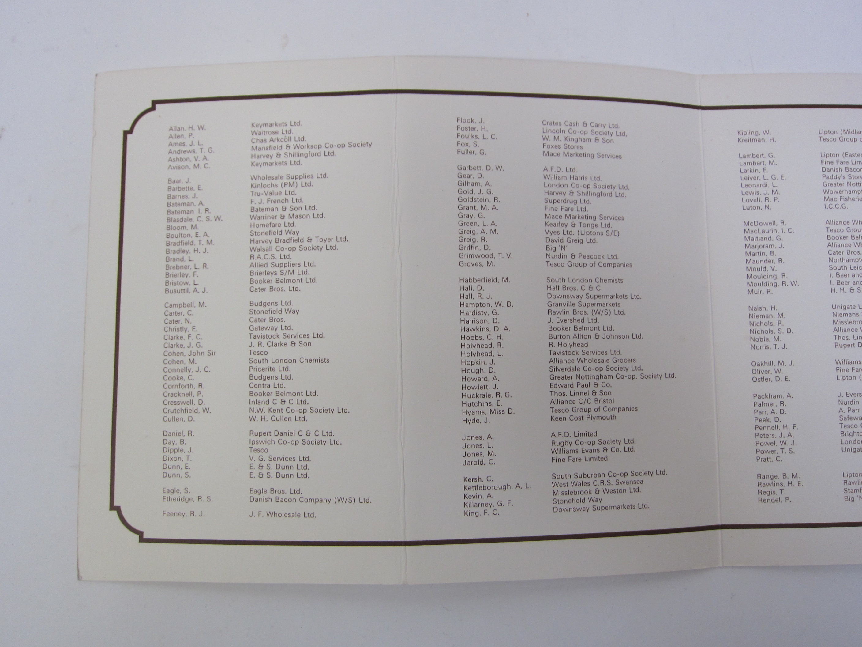 (Muhammad Ali, Boxing.) A Royal Lancaster Hotel, London, 1971 Guest List, signed by the boxing - Bild 4 aus 4