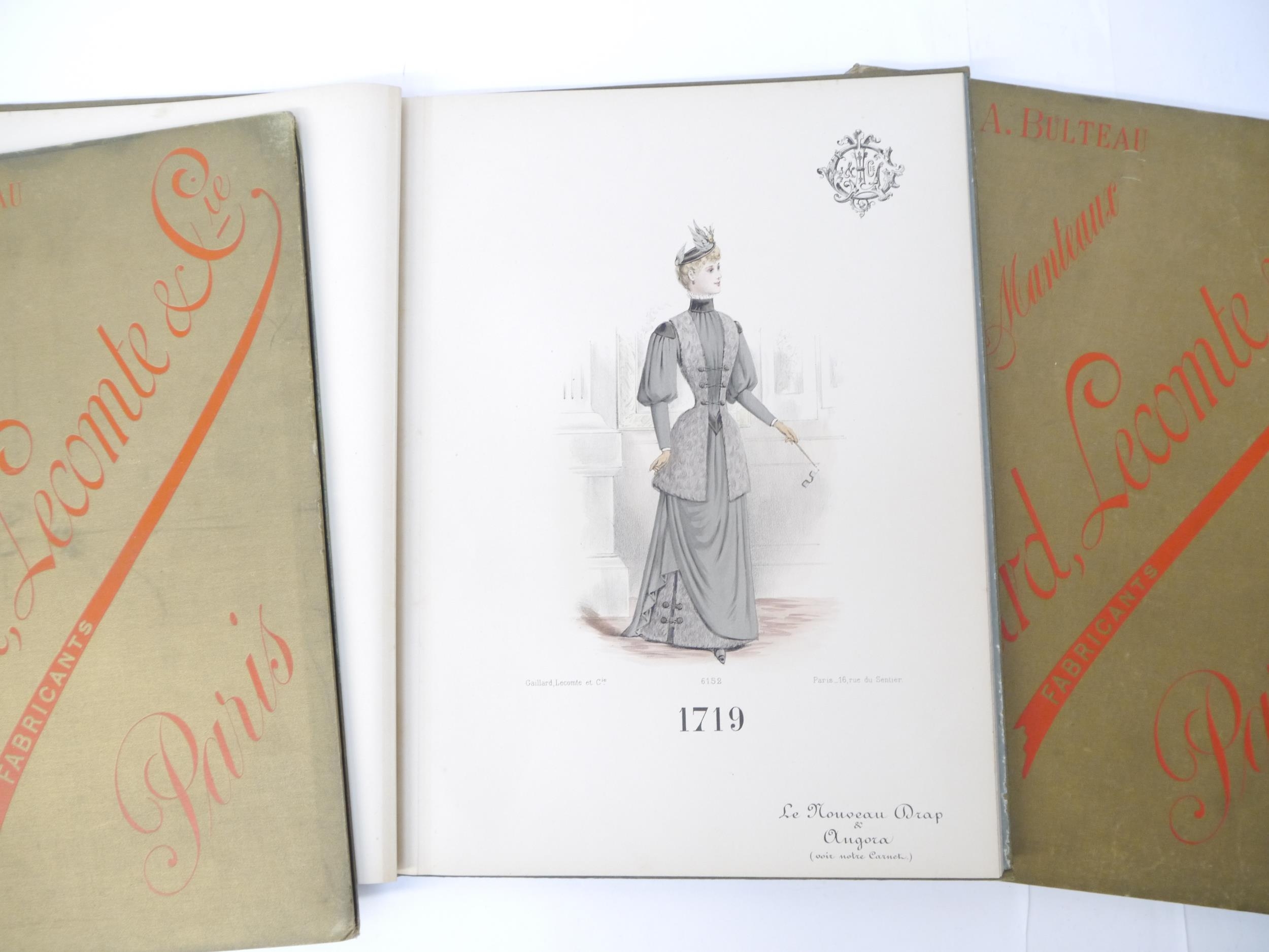 (Fashion Plates, Costume.) Four Trade Catalogues c.1880 for Maison A. Bulteau, Gaillard, Lecomte & - Image 10 of 18