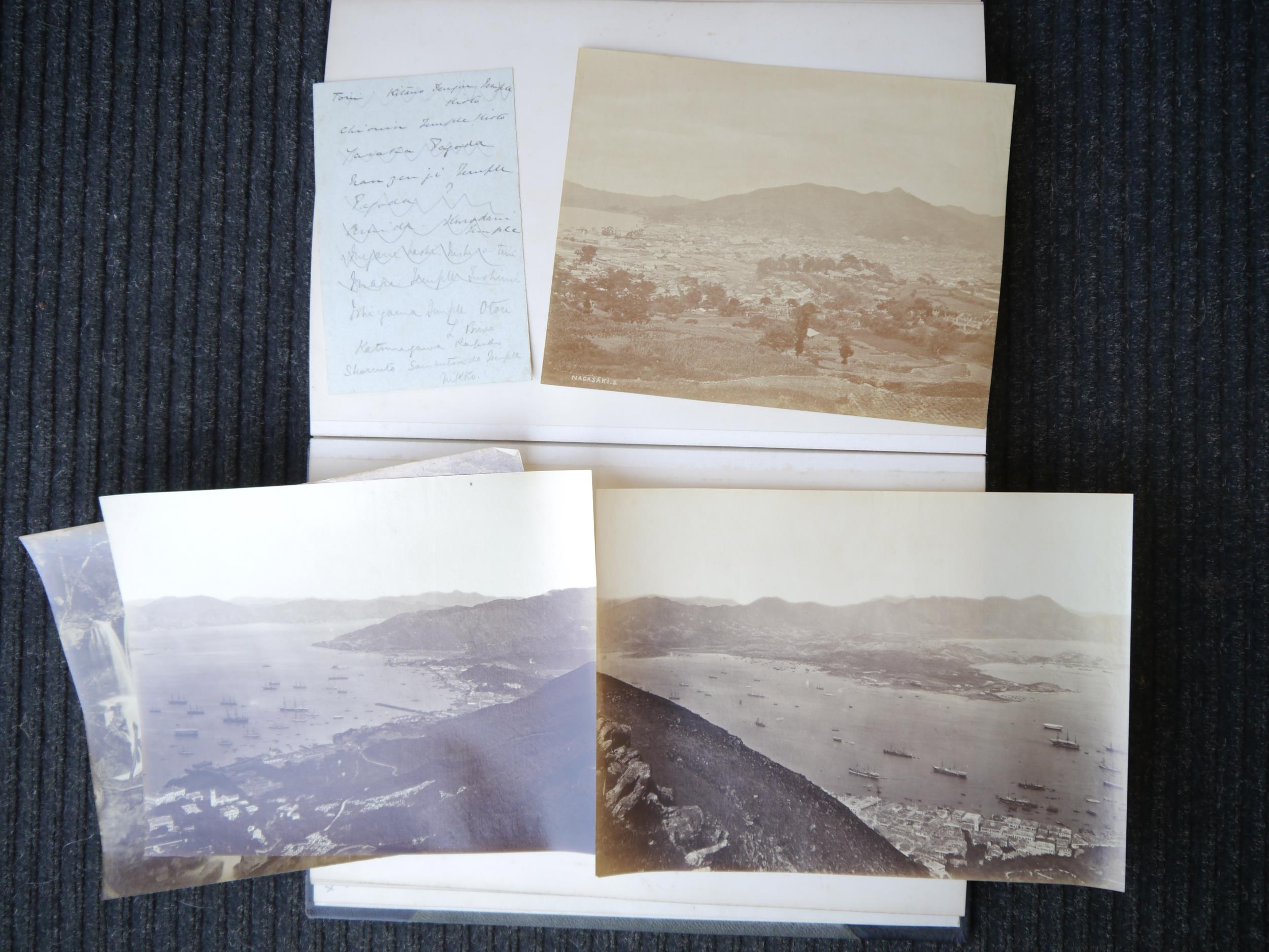 (Lai Afong, China, Canton, Hong Kong, Singapore, Asia.) Three large photograph albums containing - Image 25 of 86
