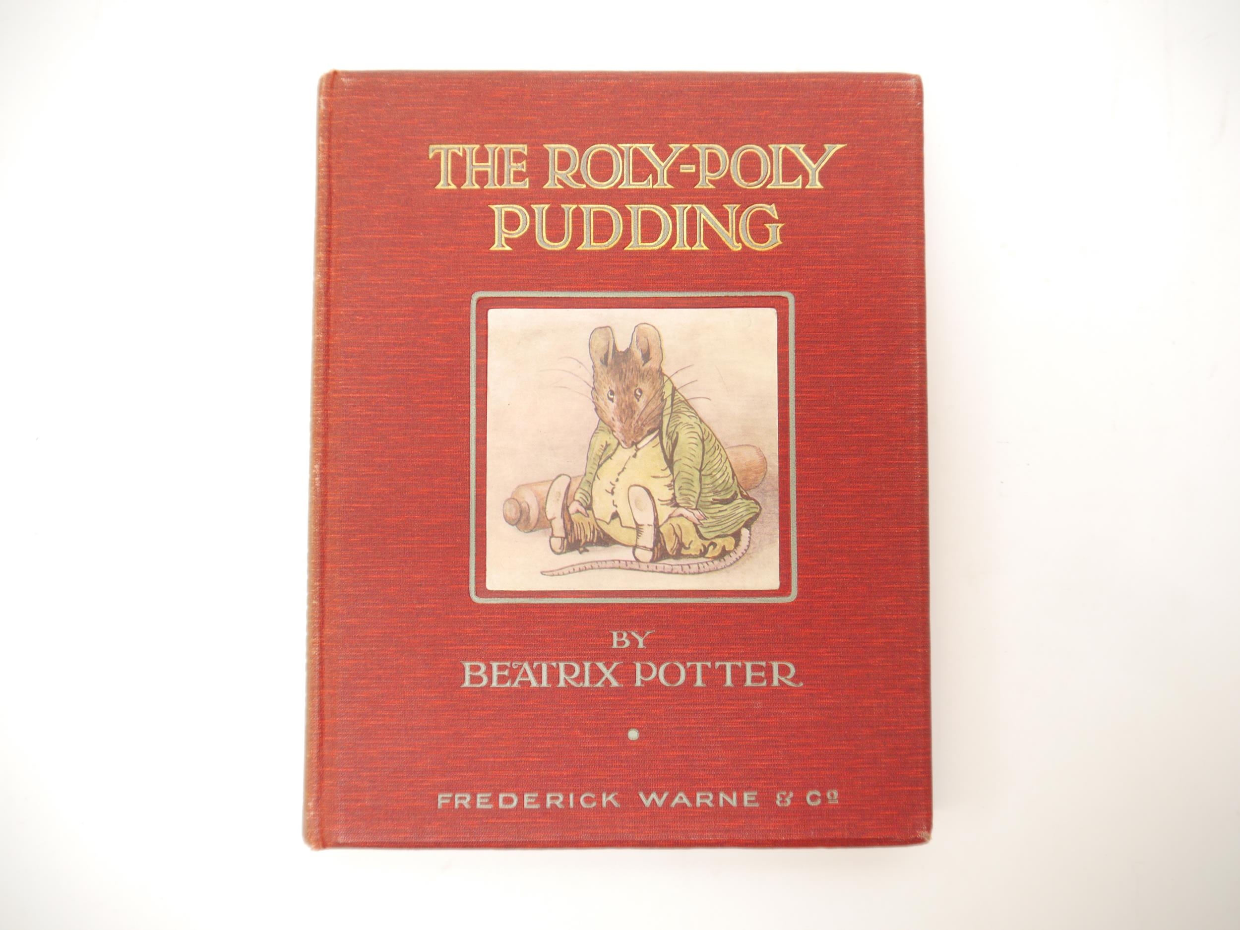 Beatrix Potter: 'The Roly-Poly Pudding', London, Frederick Warne, 1908, 1st edition, 1st issue (
