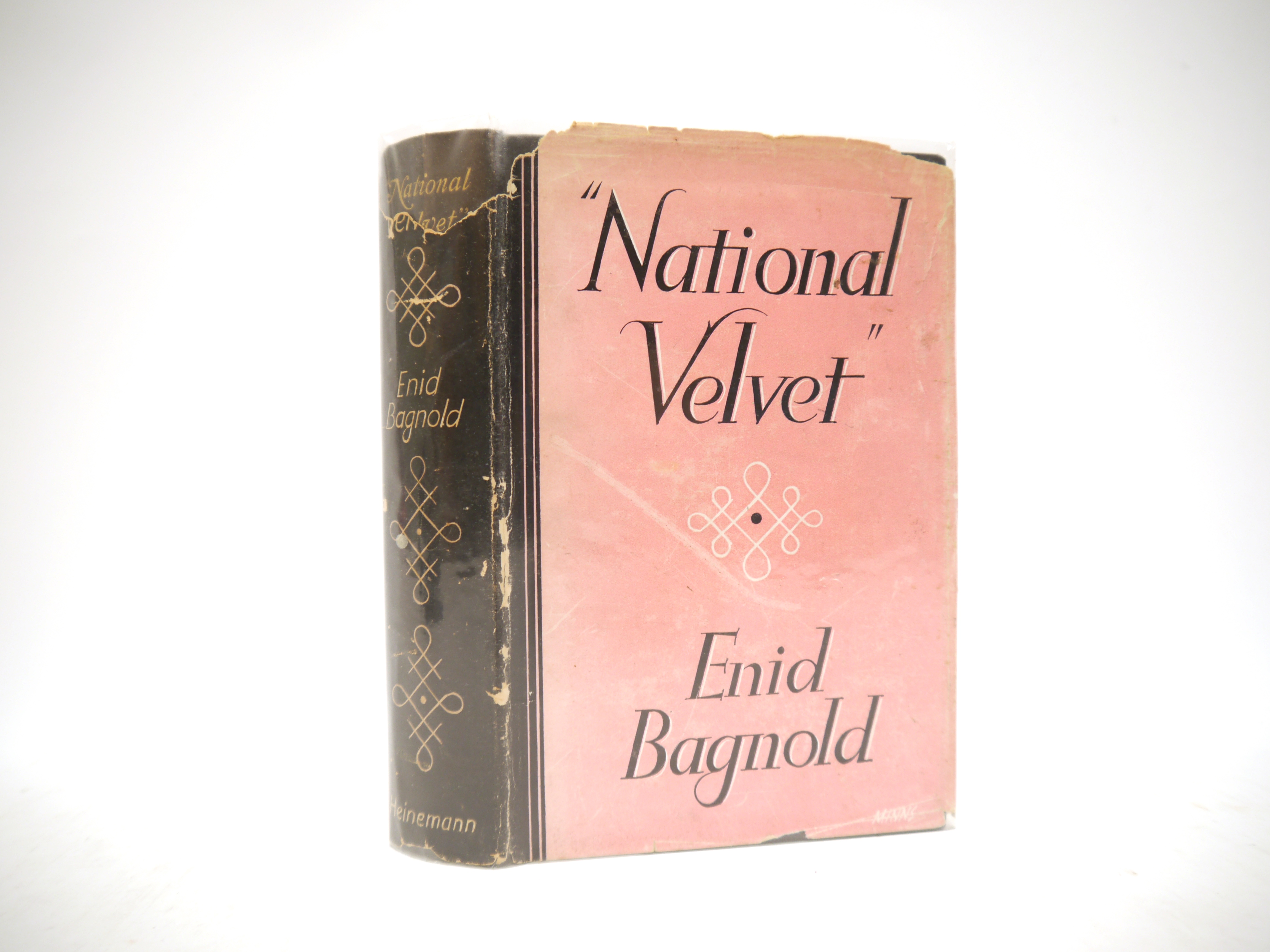 Enid Bagnold: 'National Velvet', London, William Heinemann, 1935, 1st edition, b/w ills. by