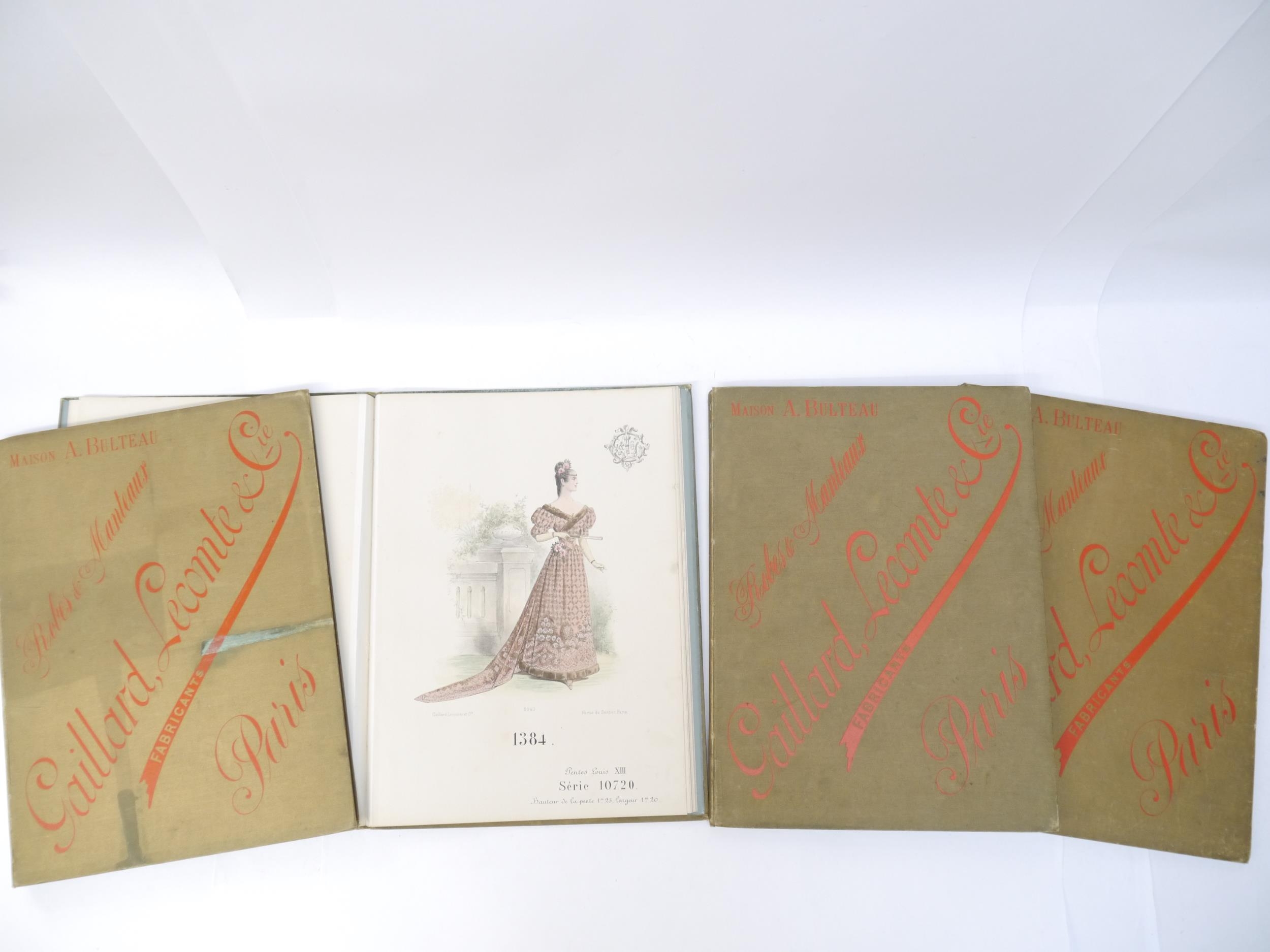 (Fashion Plates, Costume.) Four Trade Catalogues c.1880 for Maison A. Bulteau, Gaillard, Lecomte & - Image 2 of 18