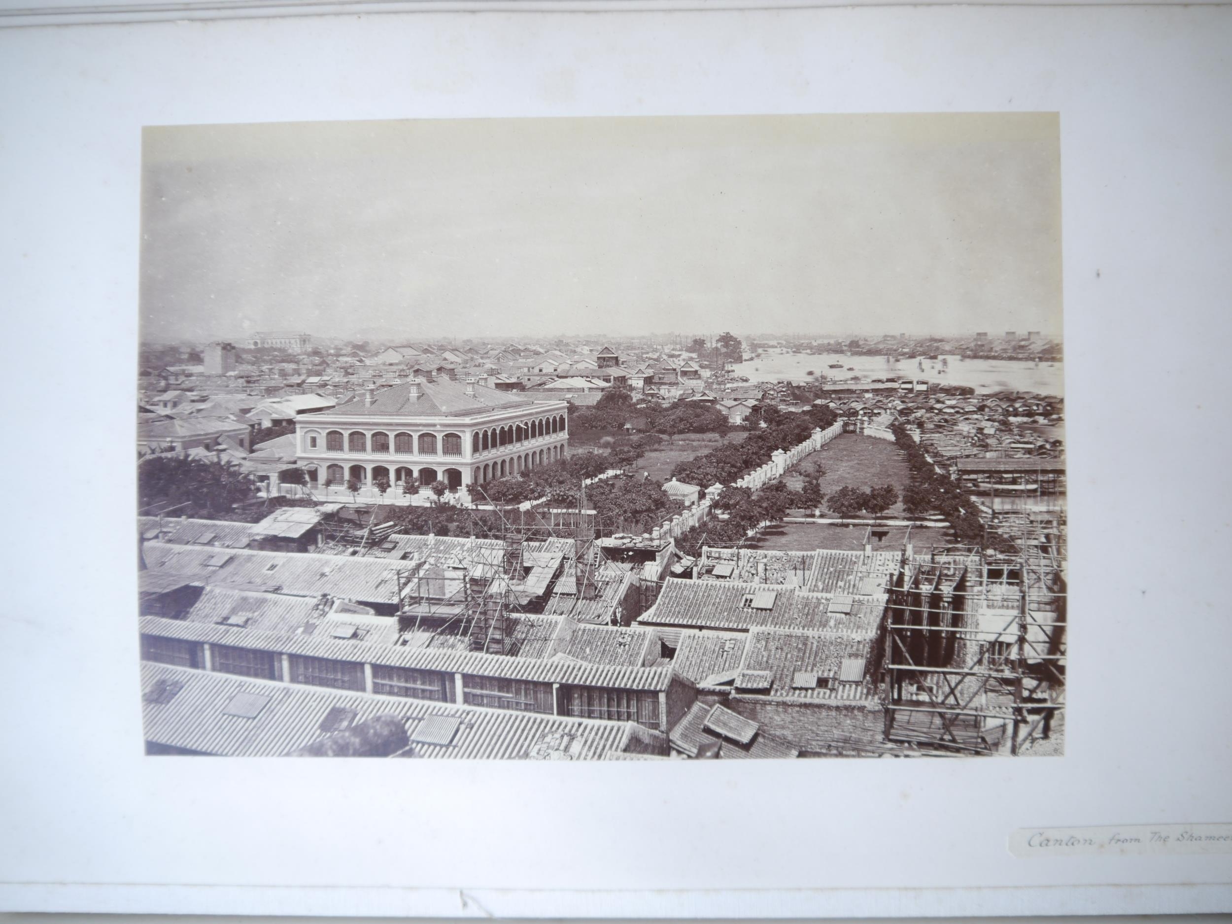 (Lai Afong, China, Canton, Hong Kong, Singapore, Asia.) Three large photograph albums containing - Image 11 of 86