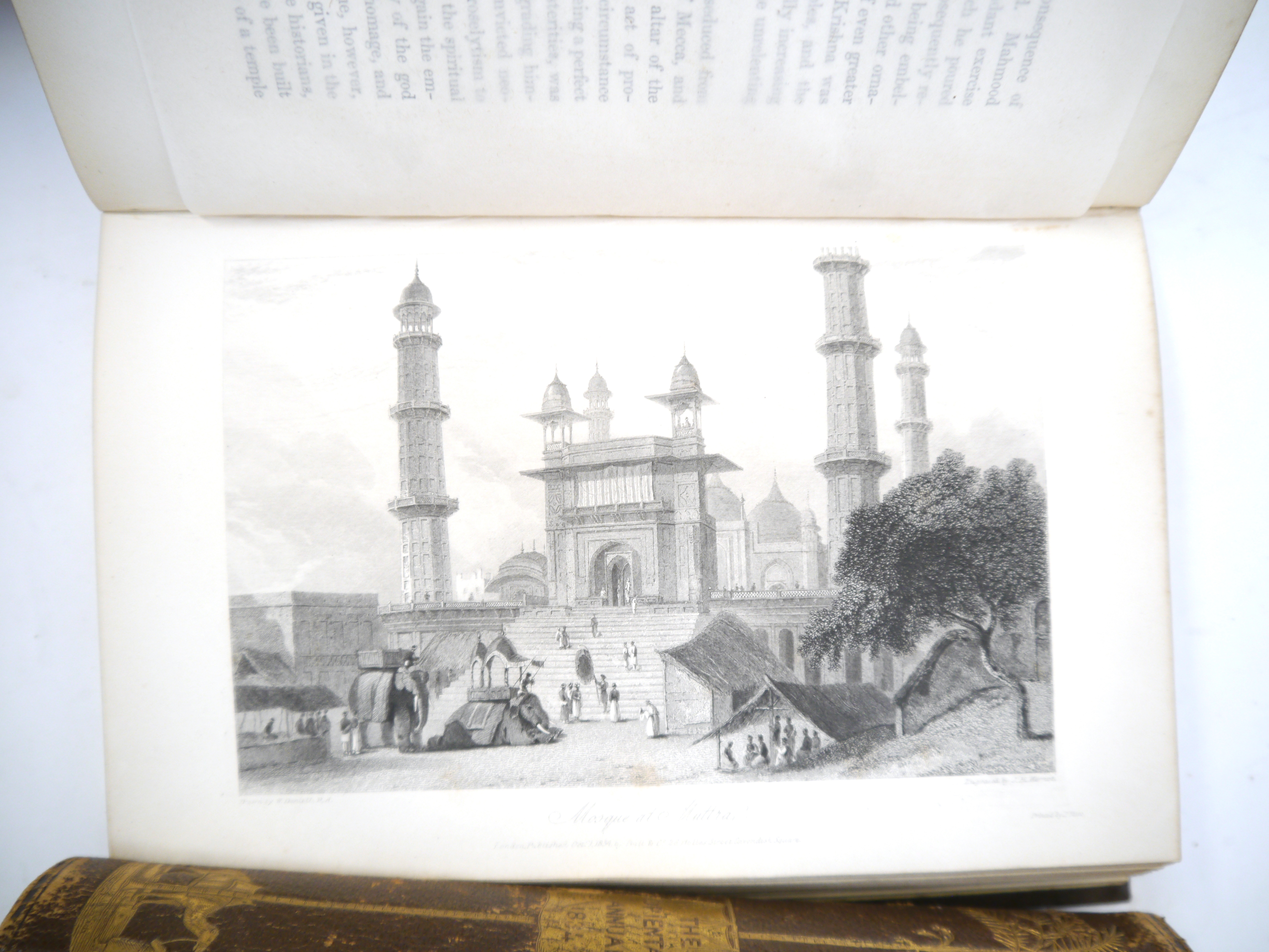 (India.) William Daniell (ill.); Hobert Caunter: 'The Oriental Annual, Or Scenes in India.', London, - Image 13 of 17