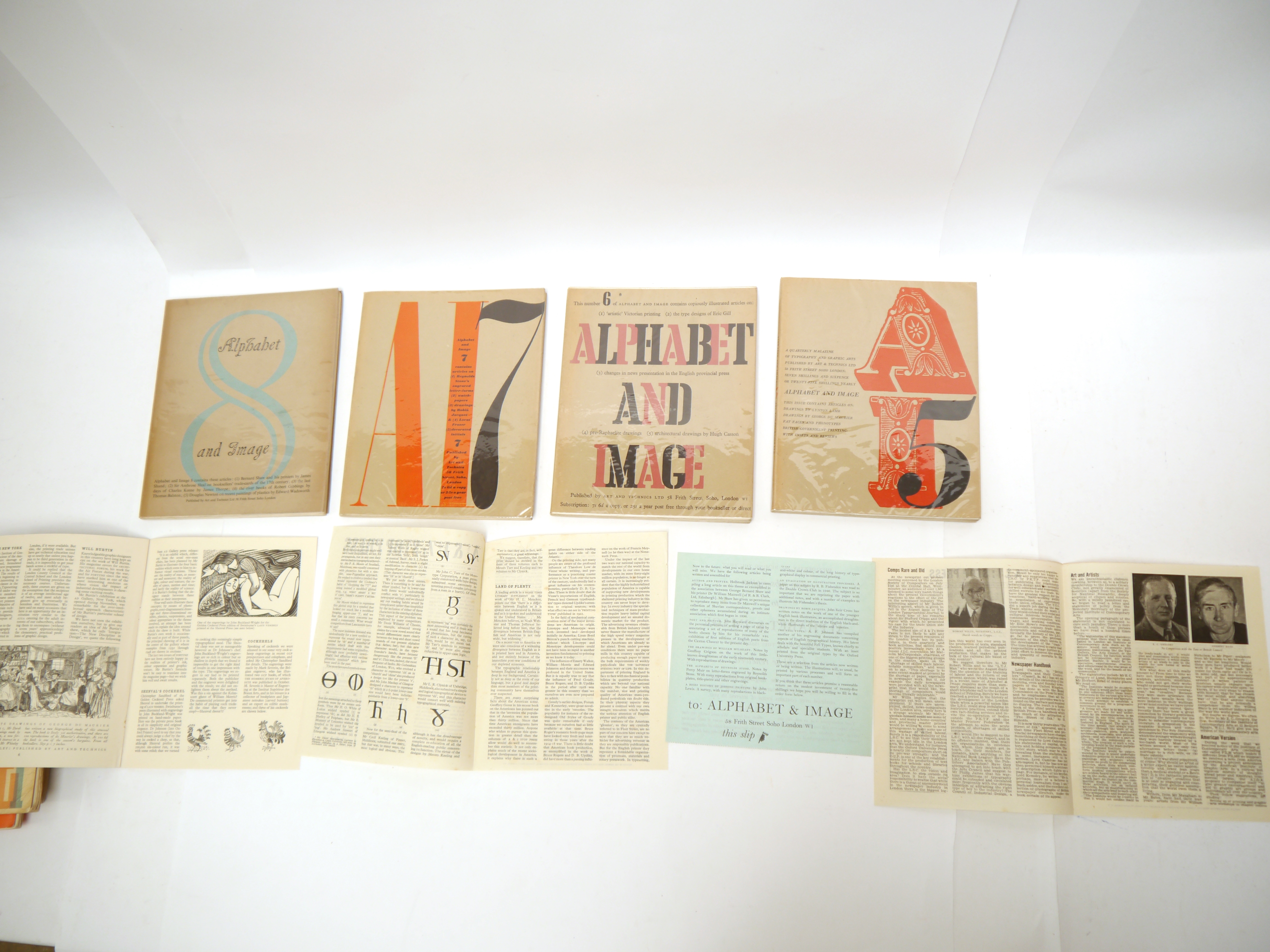 (Typography, Printing, Illustration, Early Ian Fleming in Print.), 'Alphabet & Image', Shenval - Image 3 of 31