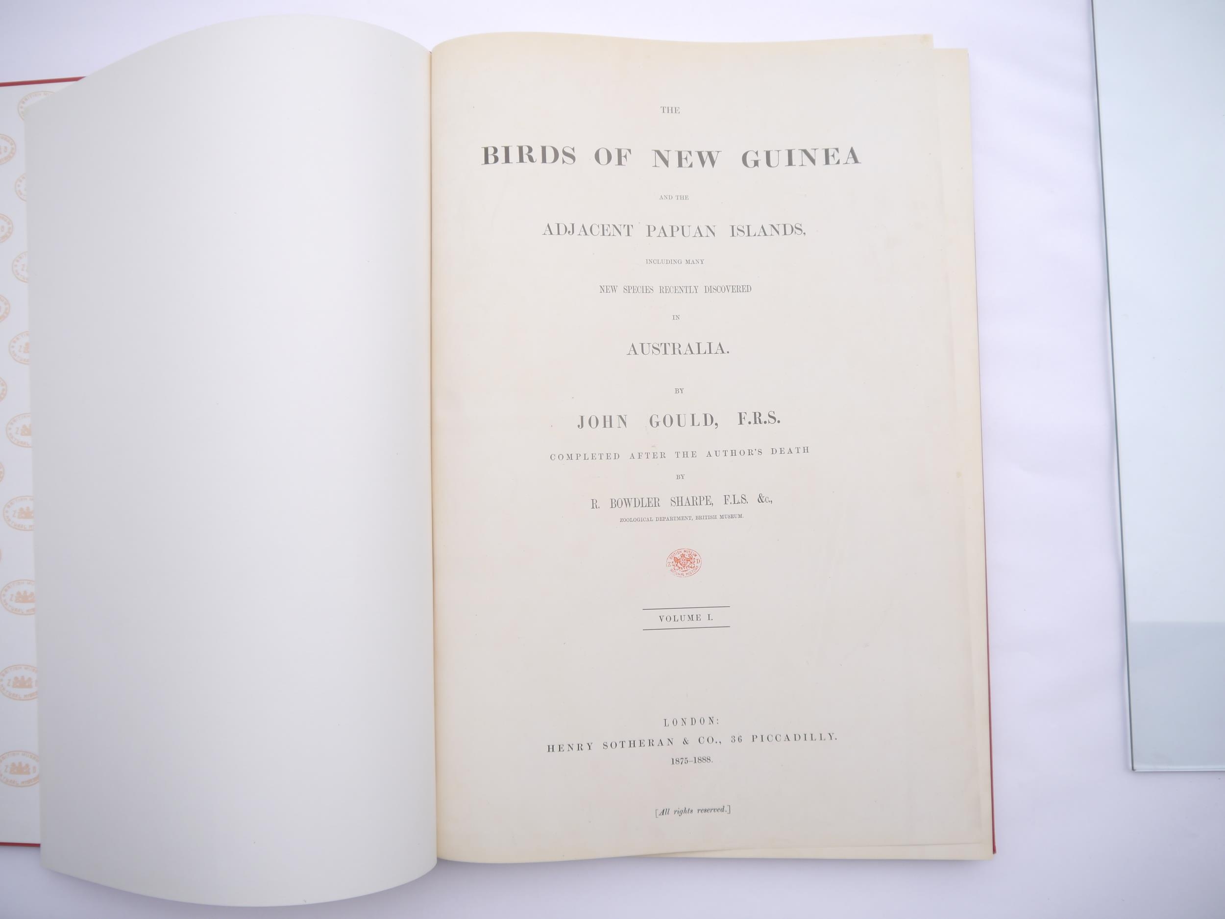 John Gould & R. R. Bowdler Sharpe: 'The Birds of New Guinea and the Adjacent Papuan Islands, - Bild 4 aus 6