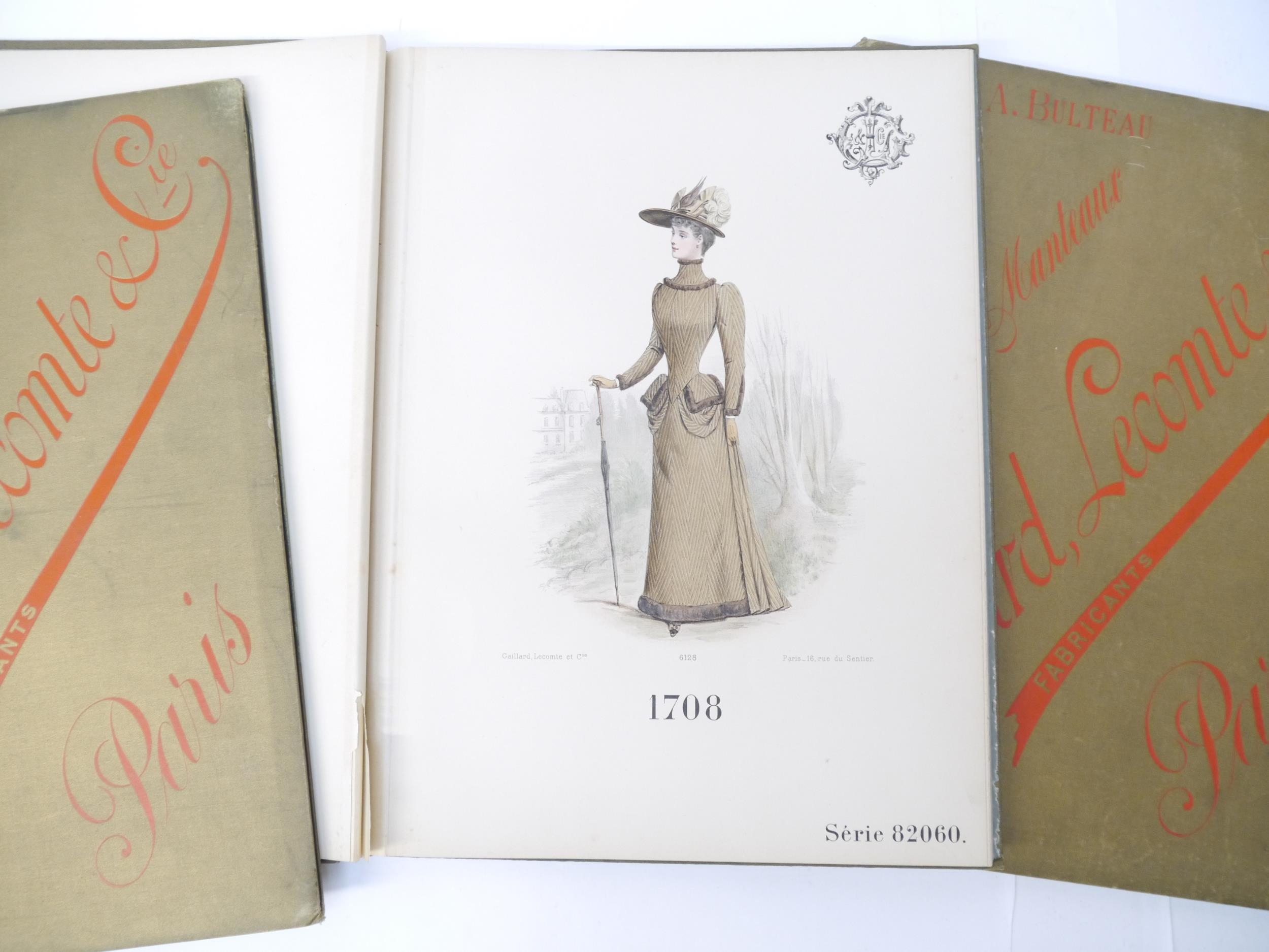 (Fashion Plates, Costume.) Four Trade Catalogues c.1880 for Maison A. Bulteau, Gaillard, Lecomte & - Image 8 of 18