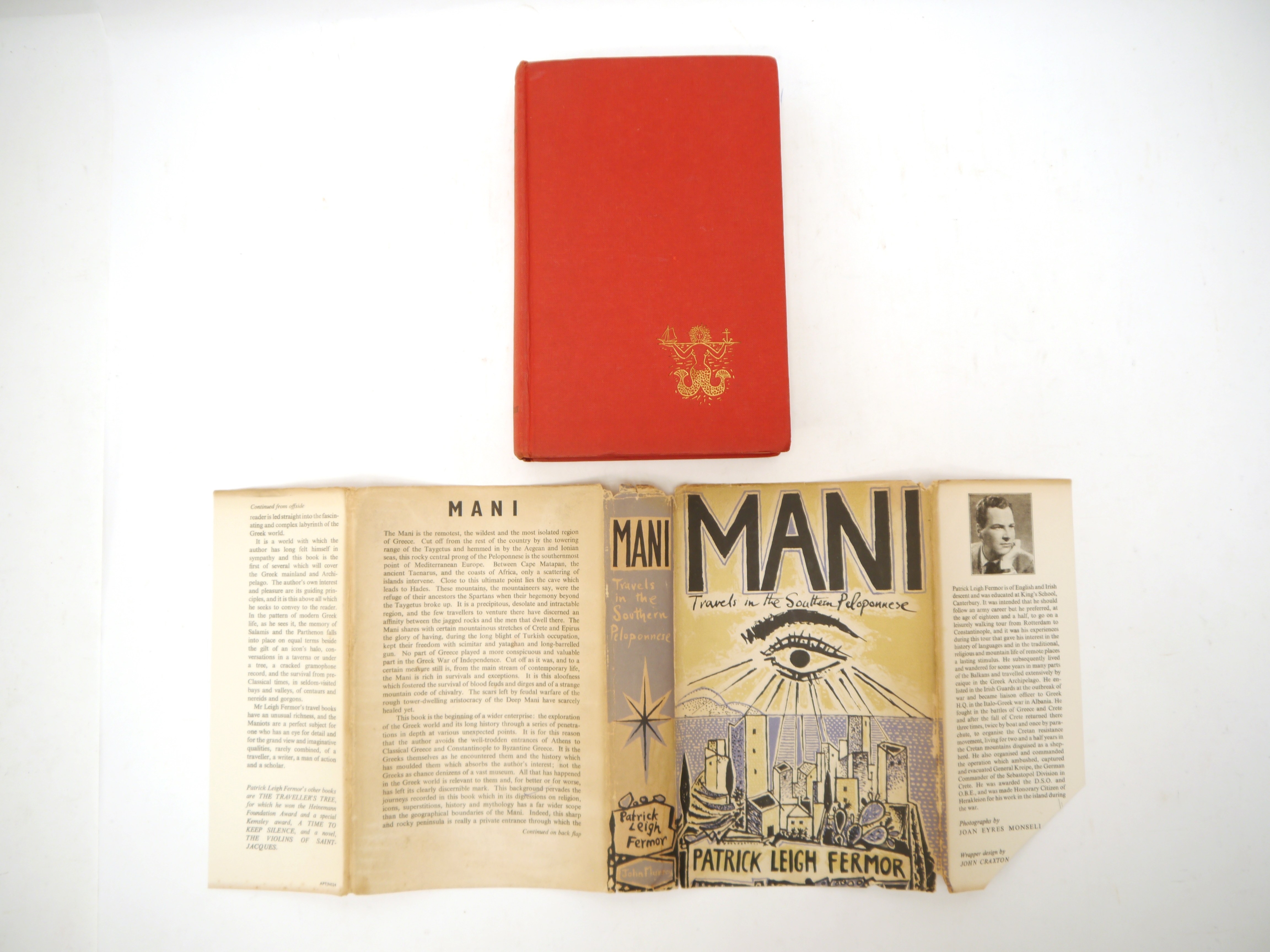 Patrick Leigh Fermor: 'Mani: Travels in the Southern Peloponnese', London, John Murray, 1958, 1st - Image 5 of 5