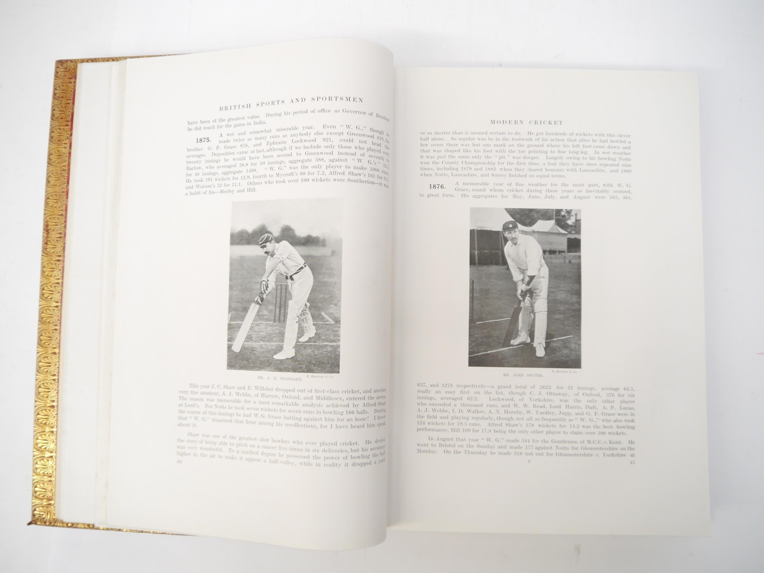 'British Sports and Sportsmen: Cricket and Football', edited P.F. Warner, London, [1917], limited - Bild 3 aus 3