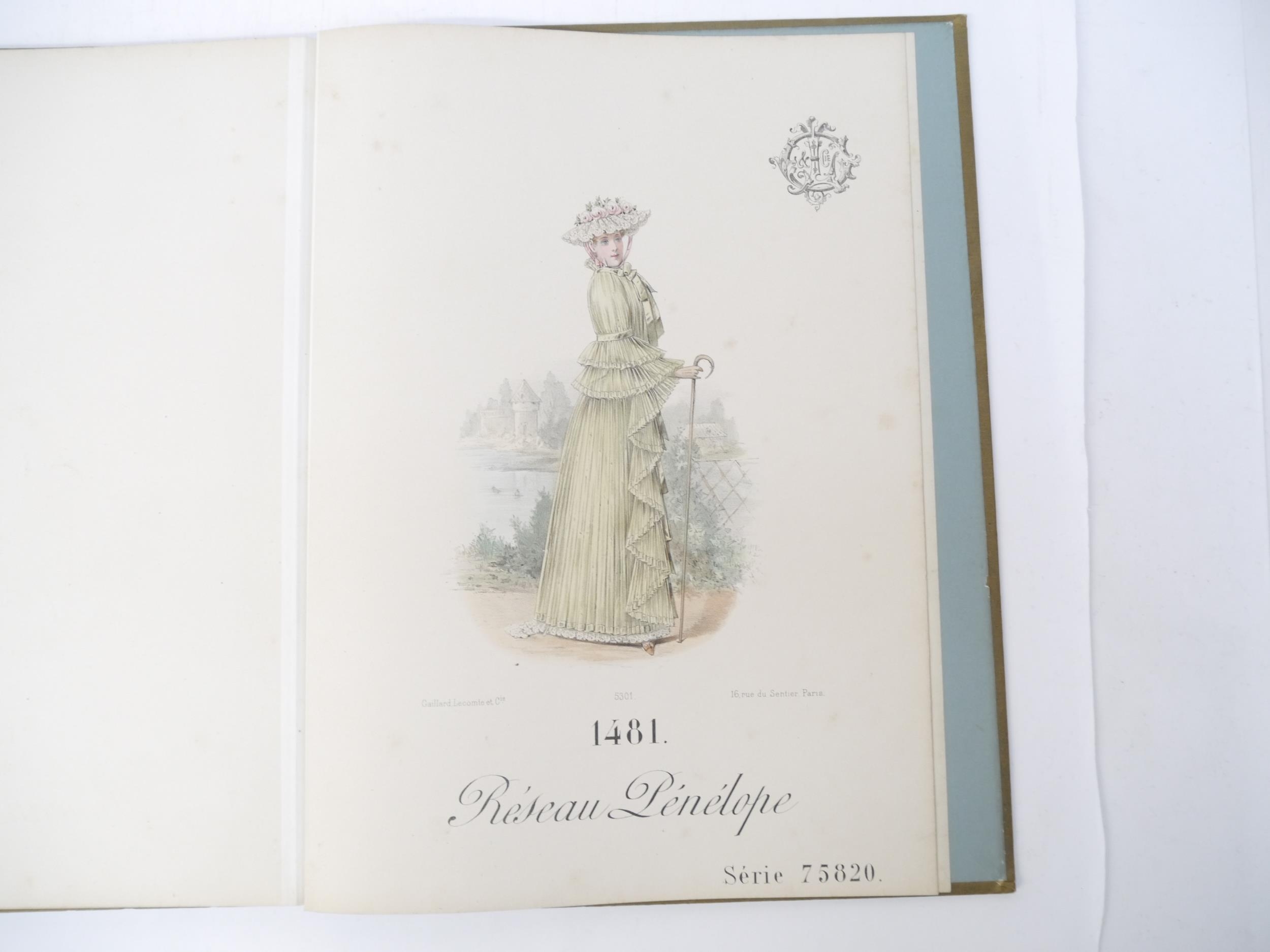 (Fashion Plates, Costume.) Four Trade Catalogues c.1880 for Maison A. Bulteau, Gaillard, Lecomte & - Image 14 of 18