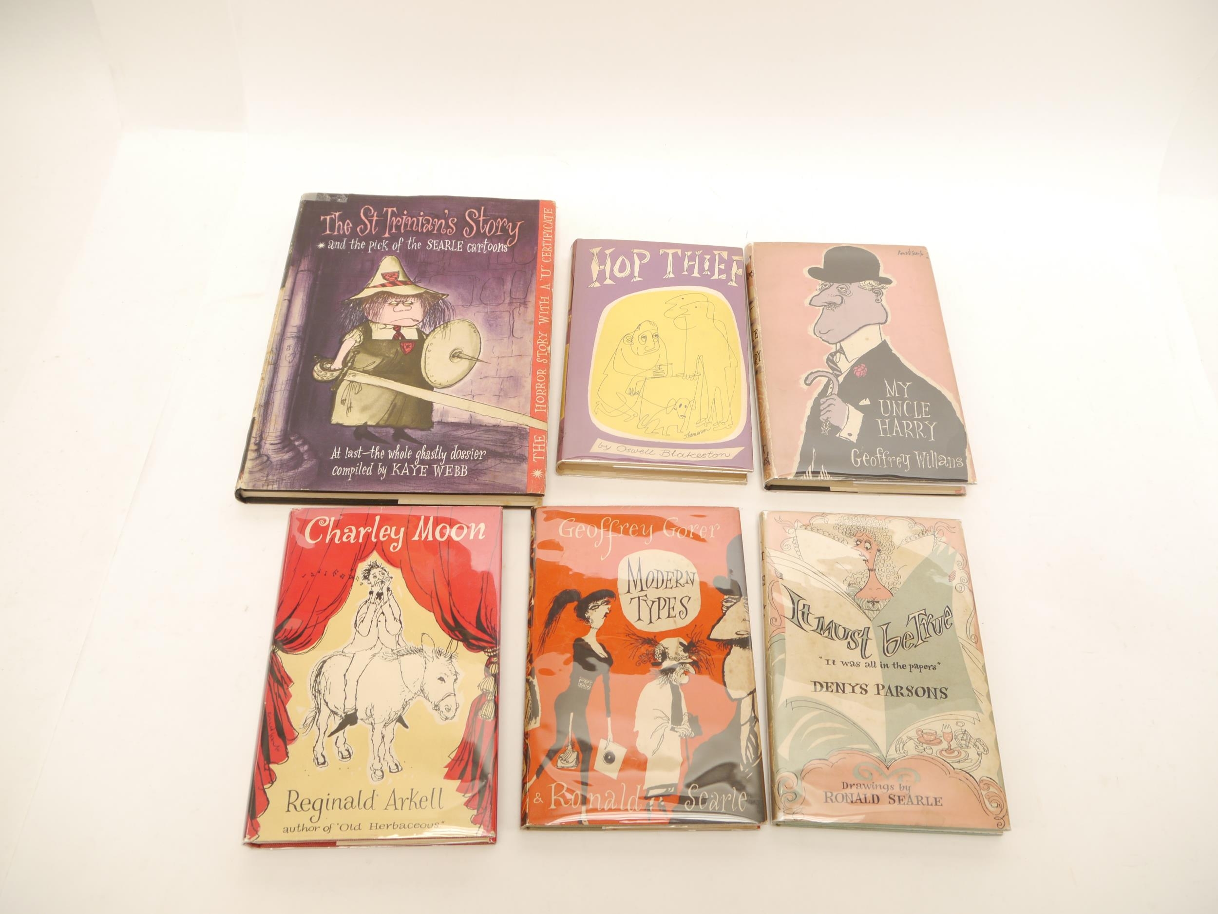 Ronald Searle, 5 illustrated titles, all 1st editions, all original cloth, all in dust wrappers - Bild 2 aus 2