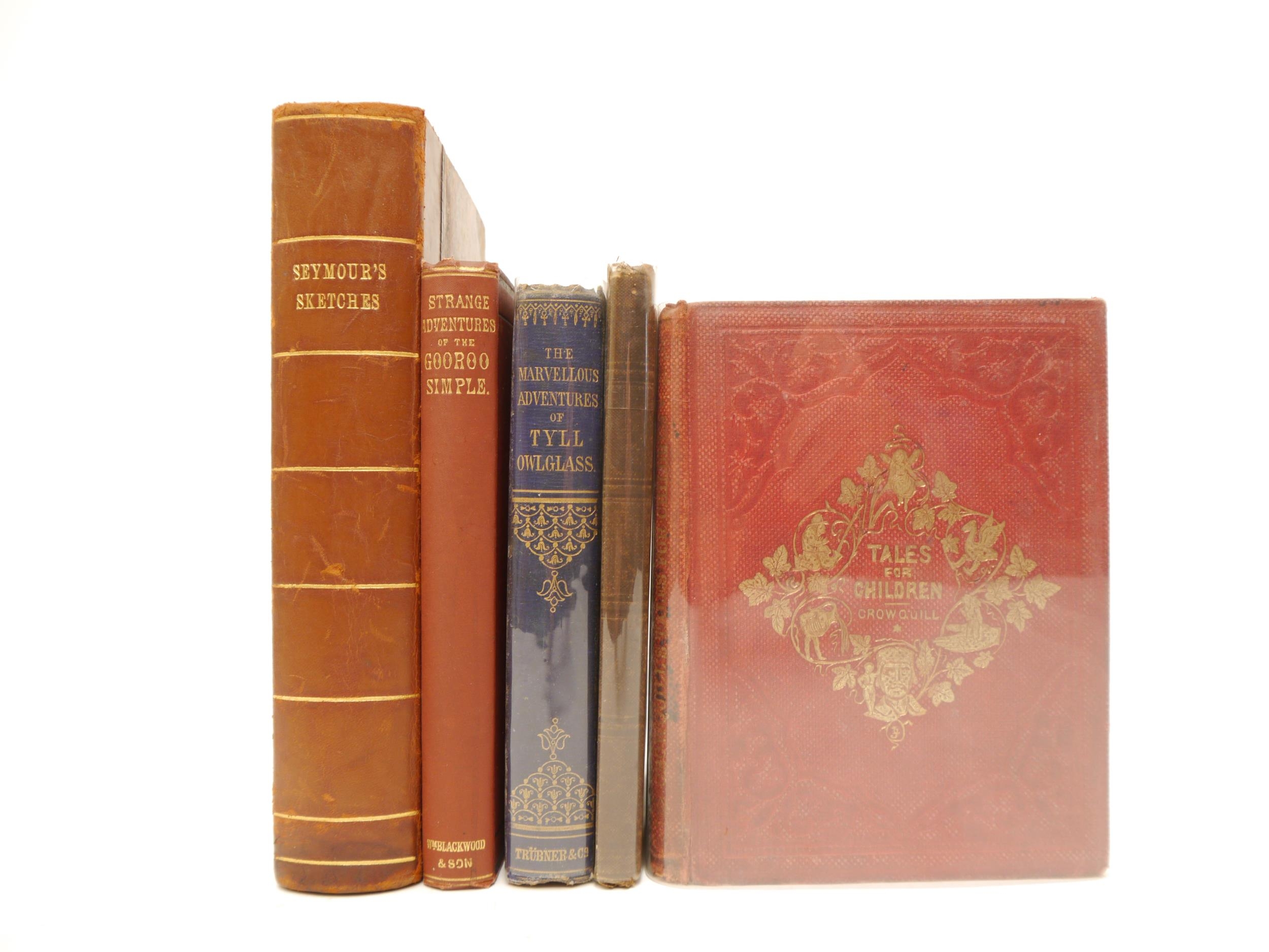 Alfred Crowquill [i.e. Alfred Henry Forrester], 5 titles/illustrated titles, comprising K.R.H.