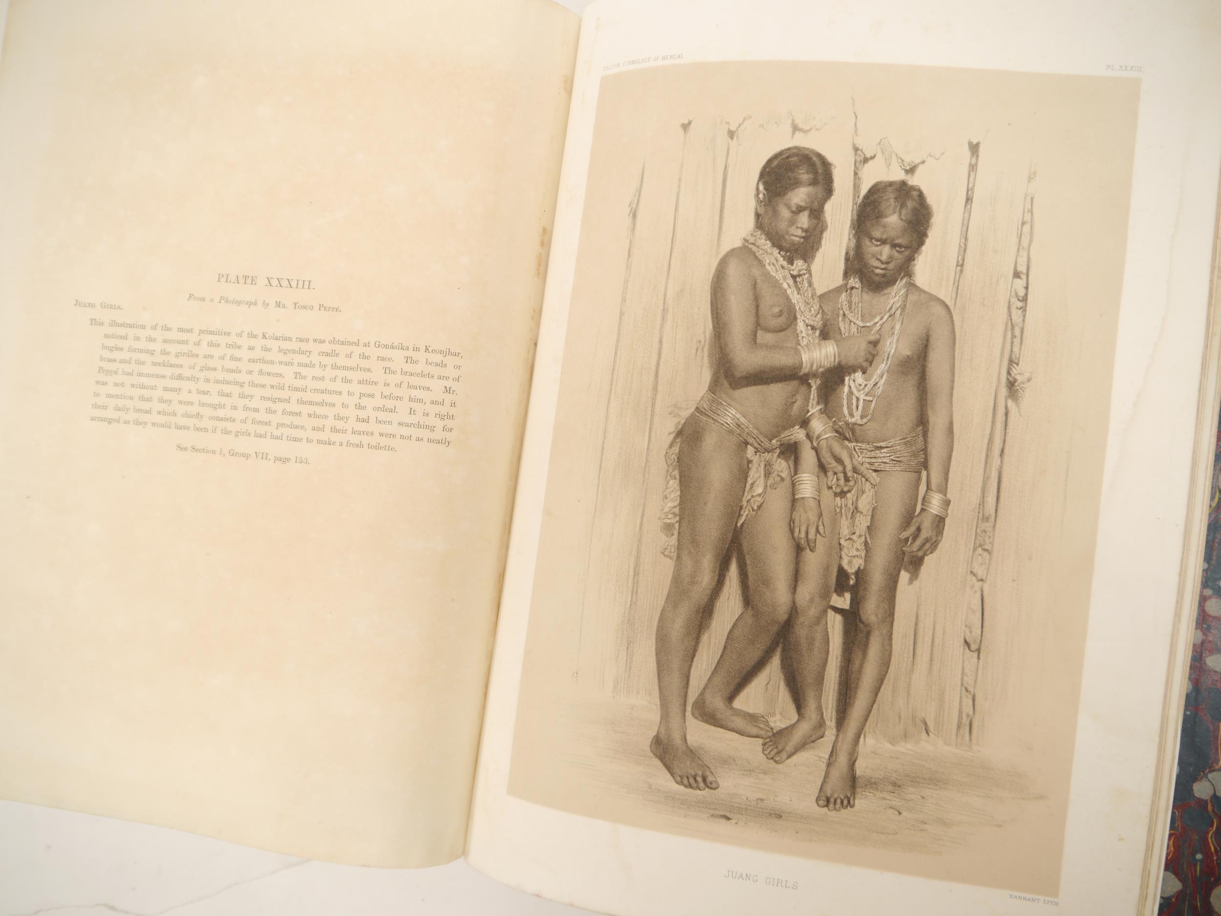 Edward Tuite Dalton: 'Descriptive Ethnology of Bengal', Calcutta, Office of the Superintendent of - Image 24 of 27
