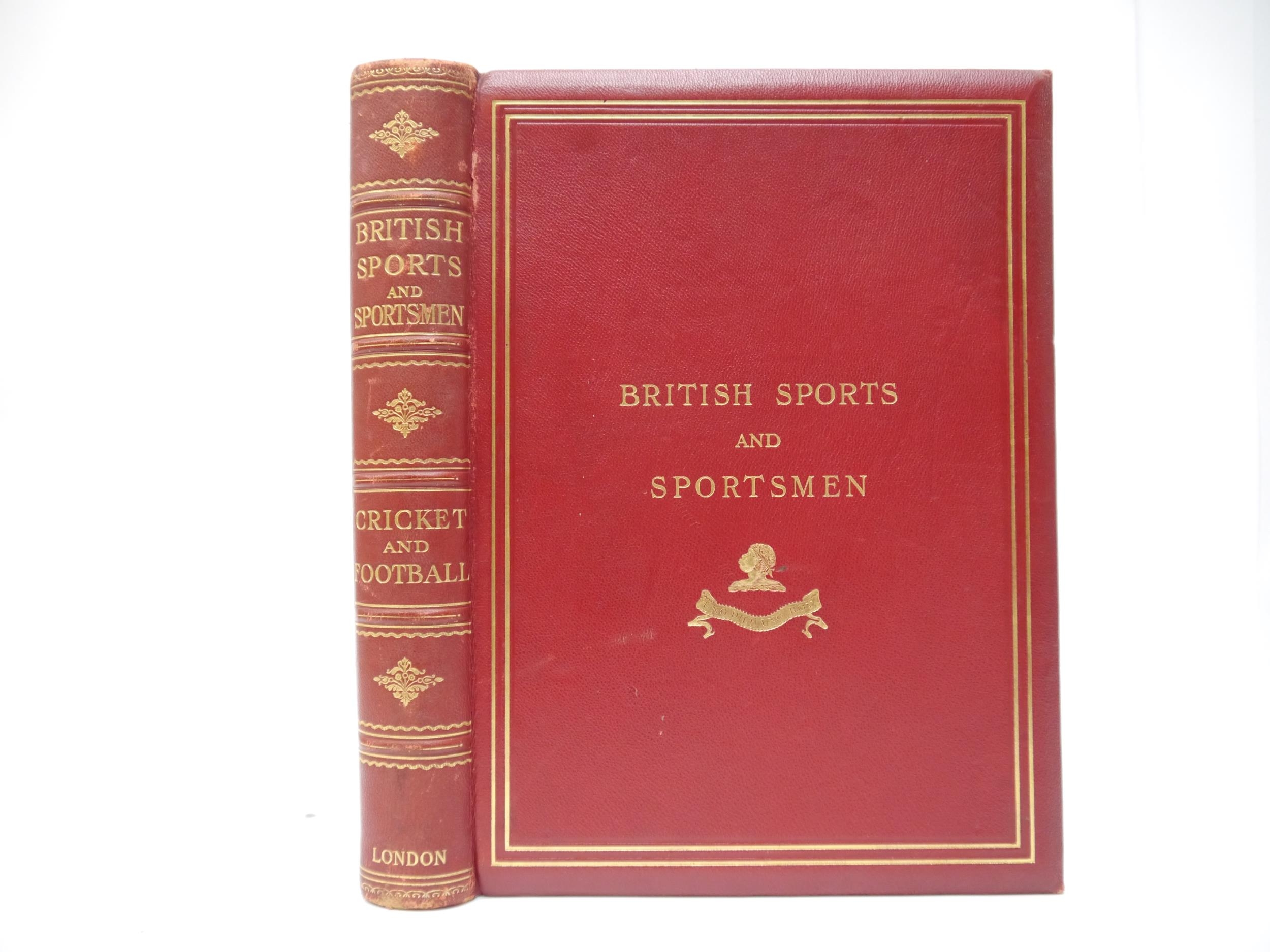 'British Sports and Sportsmen: Cricket and Football', edited P.F. Warner, London, [1917], limited