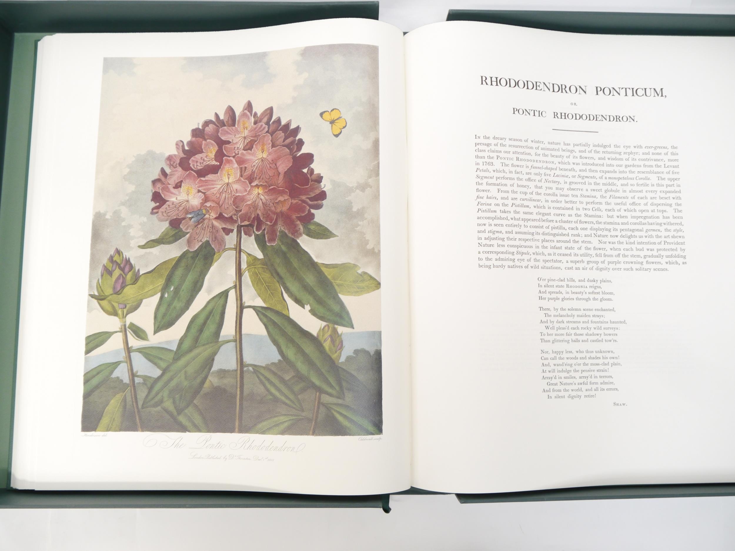 (Botany.) Robert Thornton: 'The Temple of Flora', London, The Folio Society, 2008, limited - Image 8 of 16