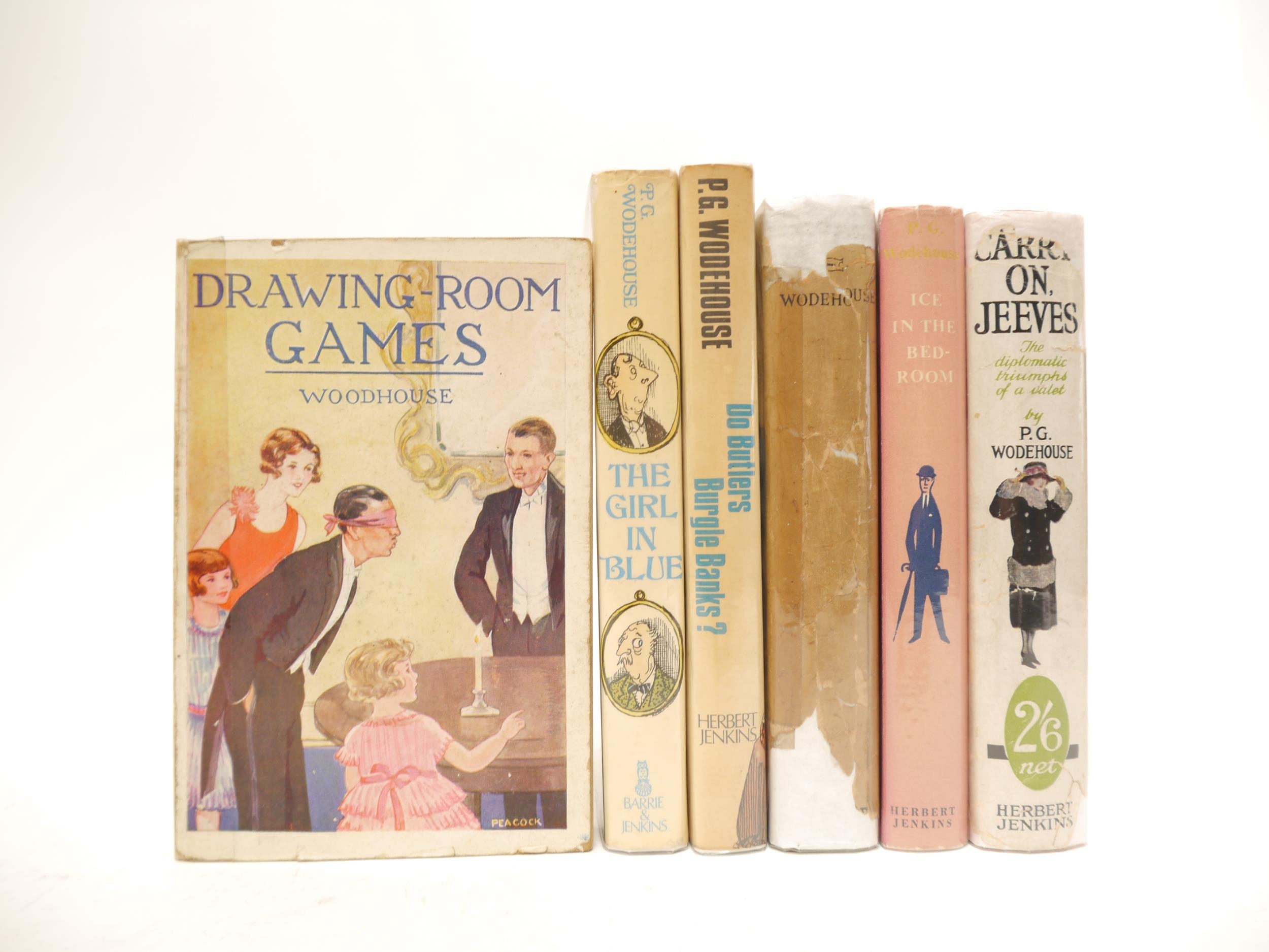 P.G. Wodehouse, 5 titles, all original cloth, all in dust wrappers: 'Carry On, Jeeves', London, - Image 2 of 25