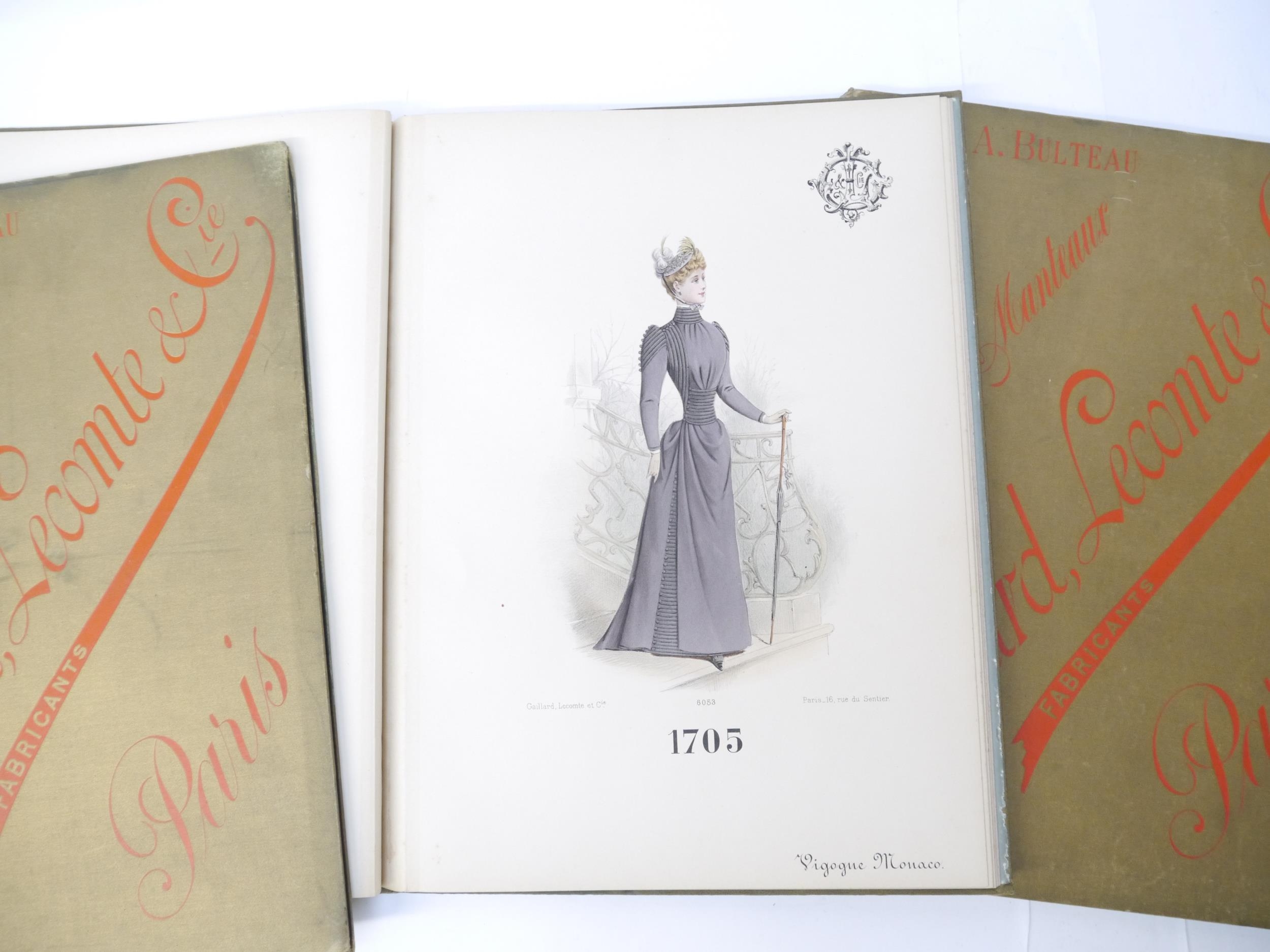 (Fashion Plates, Costume.) Four Trade Catalogues c.1880 for Maison A. Bulteau, Gaillard, Lecomte & - Image 11 of 18