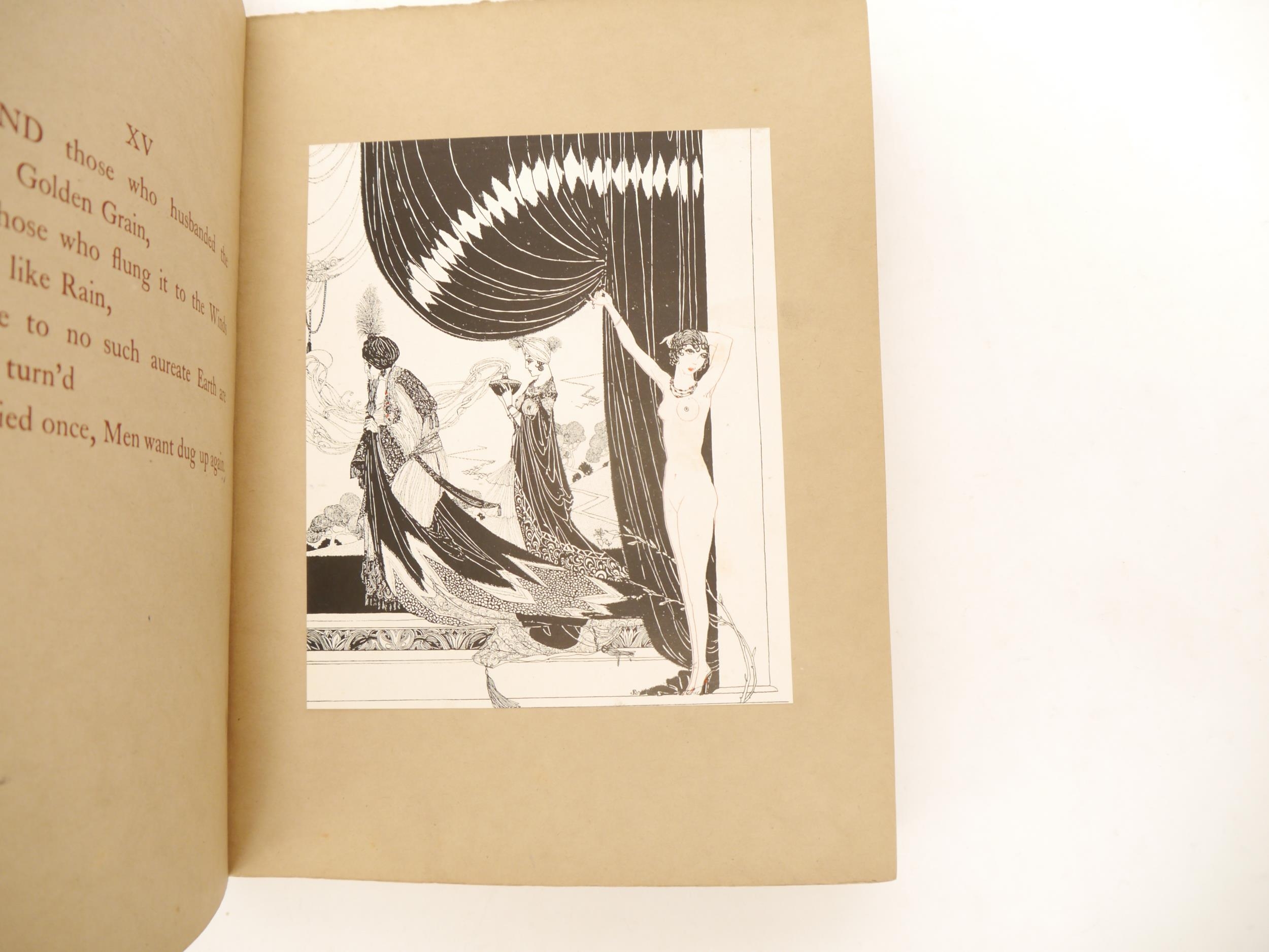 Ronald Balfour (ill.): 'Rubaiyat of Omar Khayyam', London, Constable & Company, 1920, 1st Balfour - Image 3 of 3