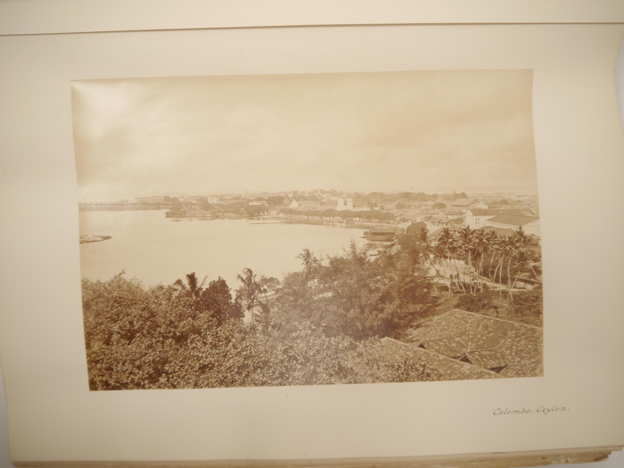 (Lai Afong, China, Canton, Hong Kong, Singapore, Asia.) Three large photograph albums containing - Image 80 of 86