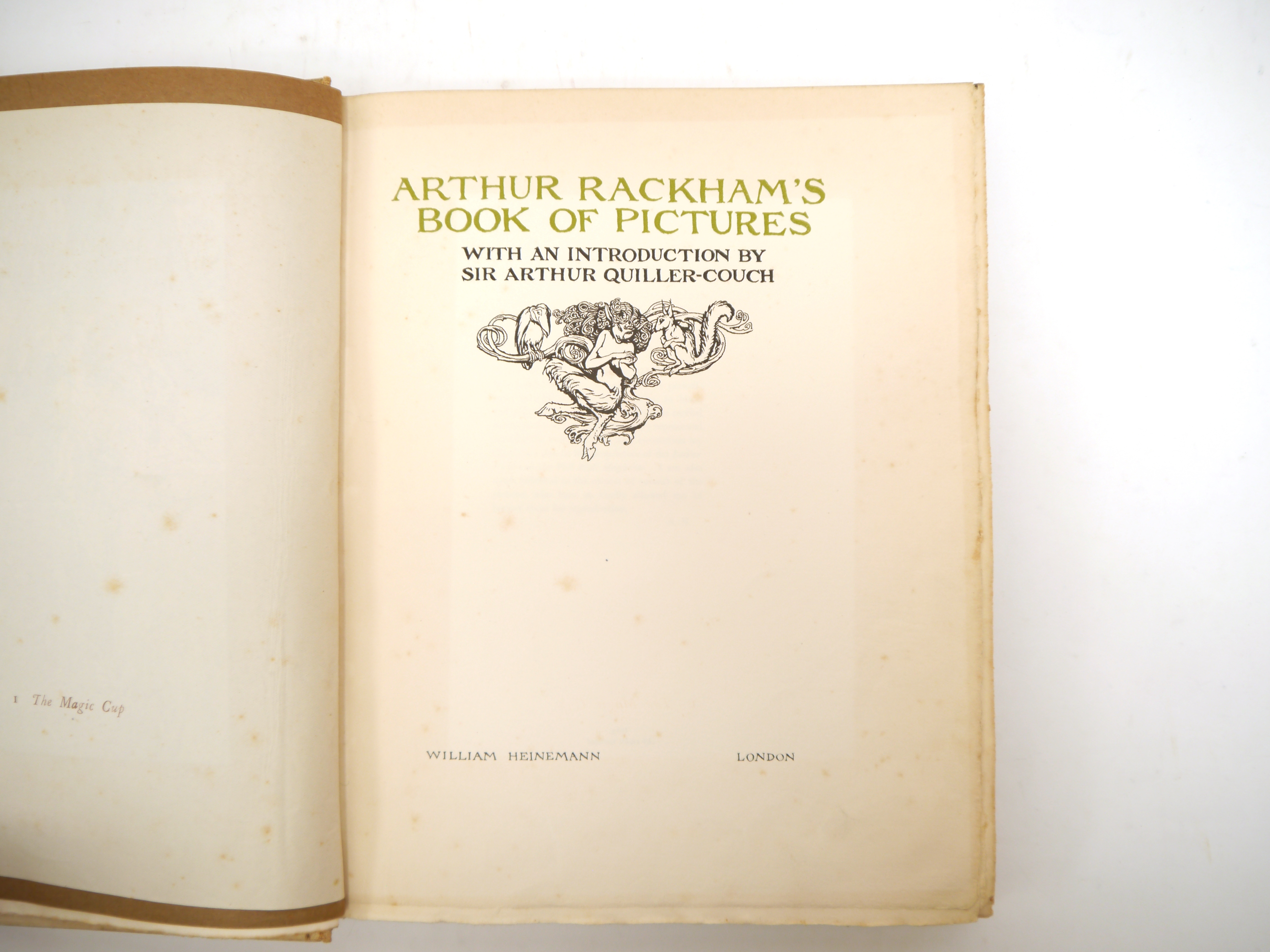 Arthur Rackham (ill.): 'Arthur Rackham's Book of Pictures. With an Introduction by Sir Arthur - Image 7 of 8